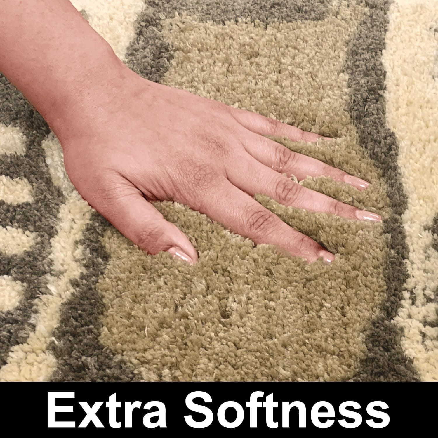 Luxe Home Macau Mix Bath Mat Cotton Super Soft Absorbent