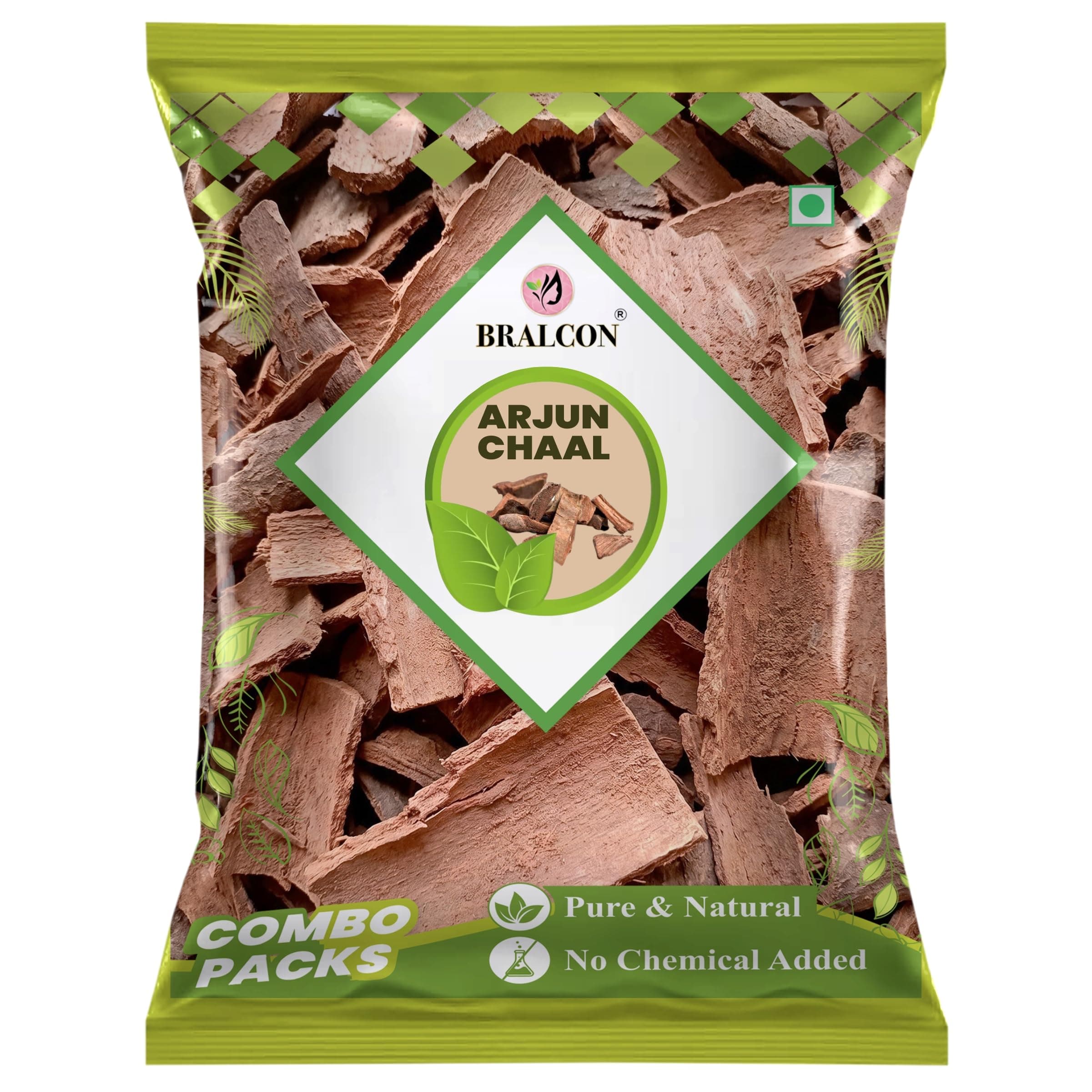 BRALCON Arjun Ki Chaal Terminalia Arjuna Bark, 400g