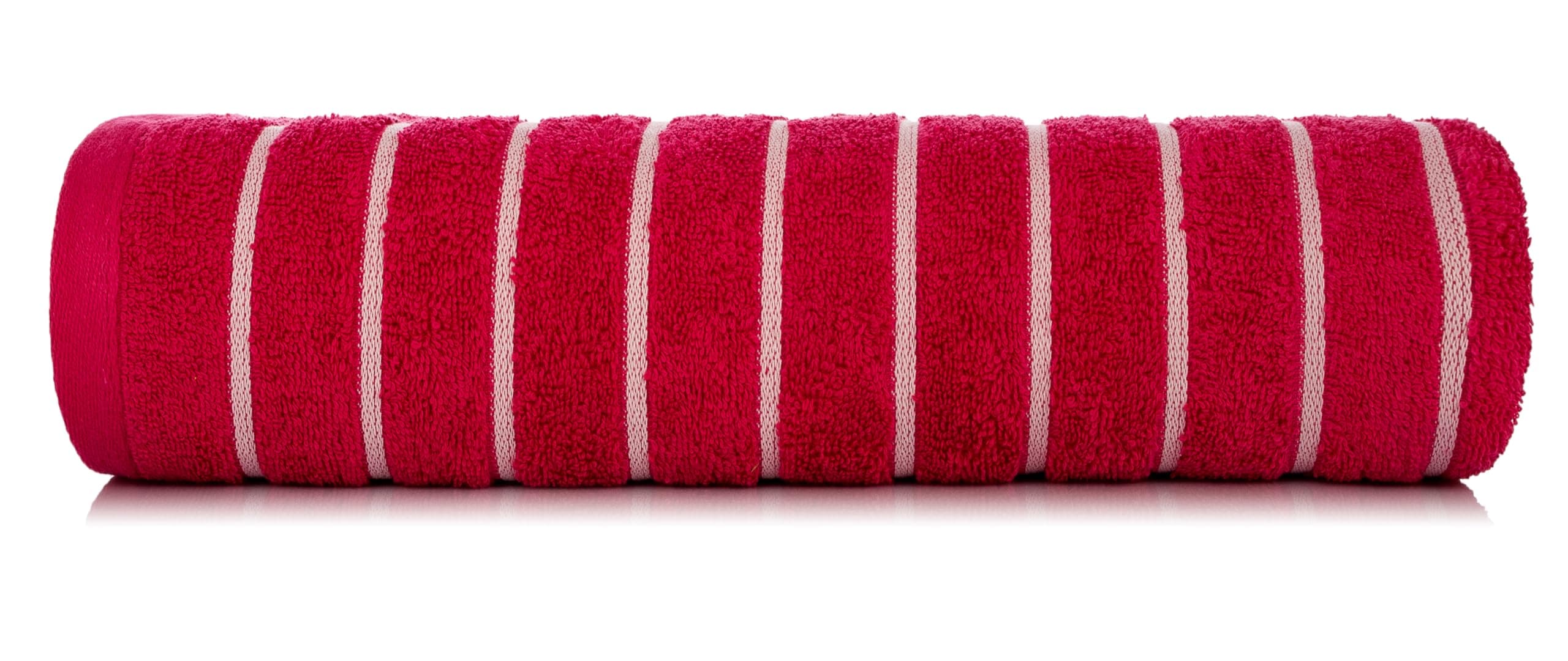 Casa Copenhagen - Egyptian Cotton Ecstatic 1 Pcs Large Bath Towel (75 X 150cm) Colour : Pink