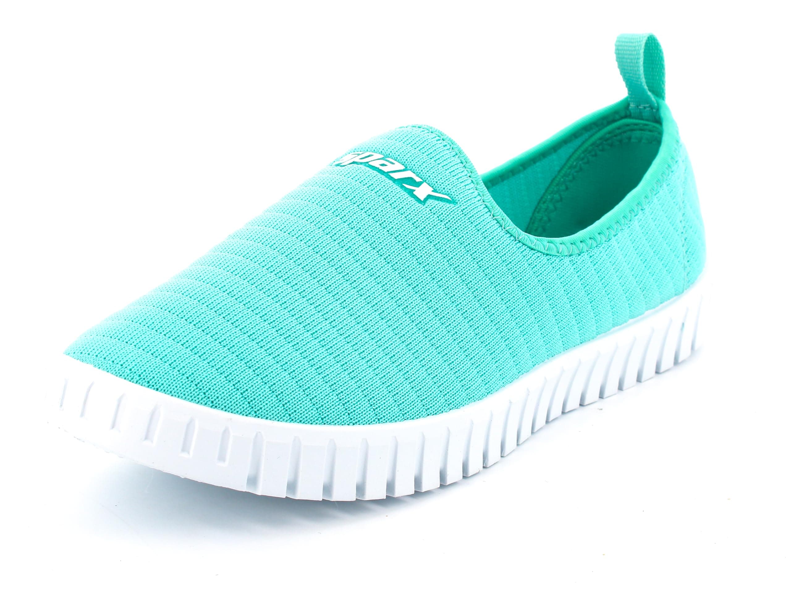SPARX Women's SD0158L Sea Green White Loafers 8 (SD0158LSGWH0008)