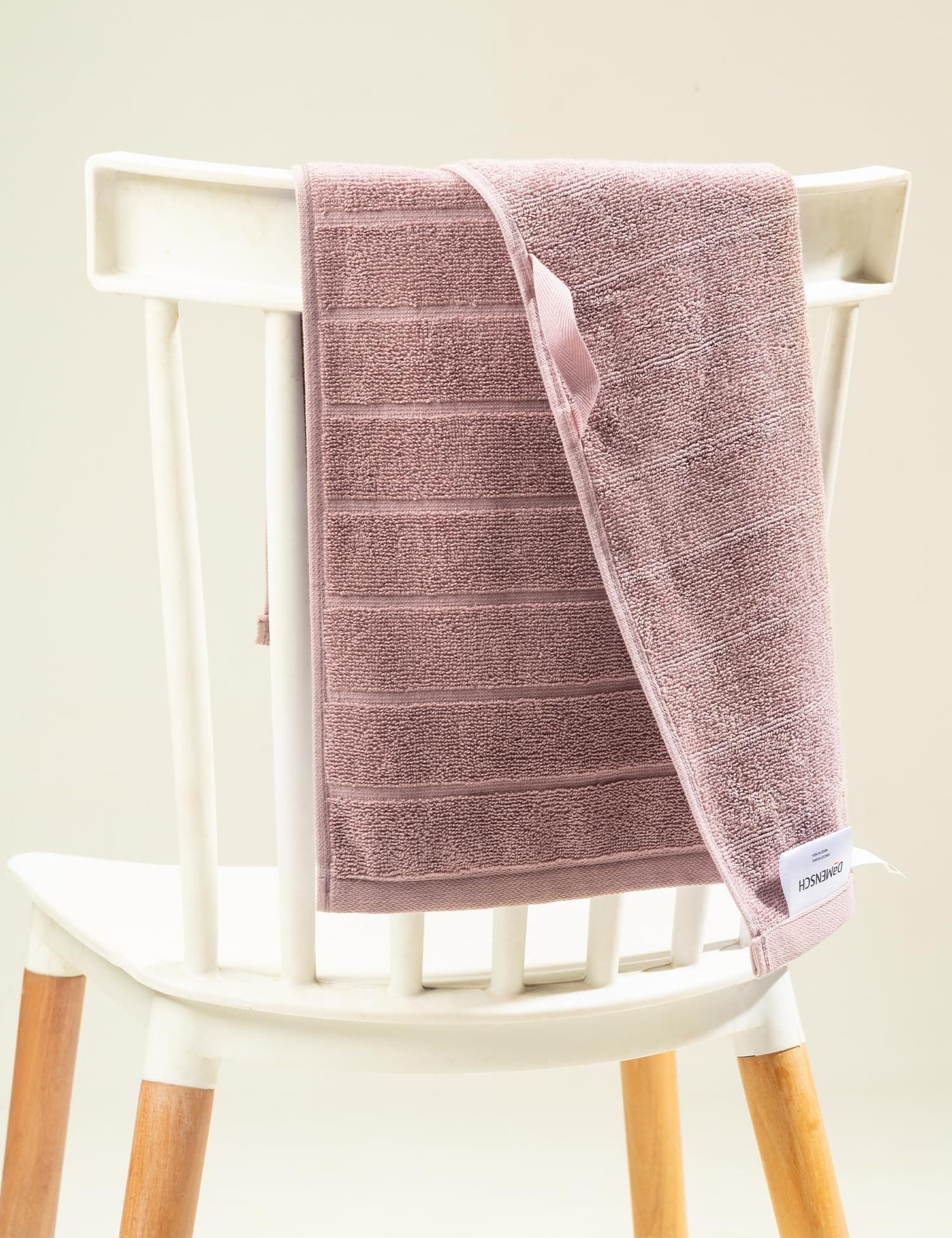 DAMENSCH 100% Cotton Hand Towel, Super Soft for Gym, Ultra Absorbent for Kitchen, Quick Dry, Long Lasting Colours Hand Towel Set