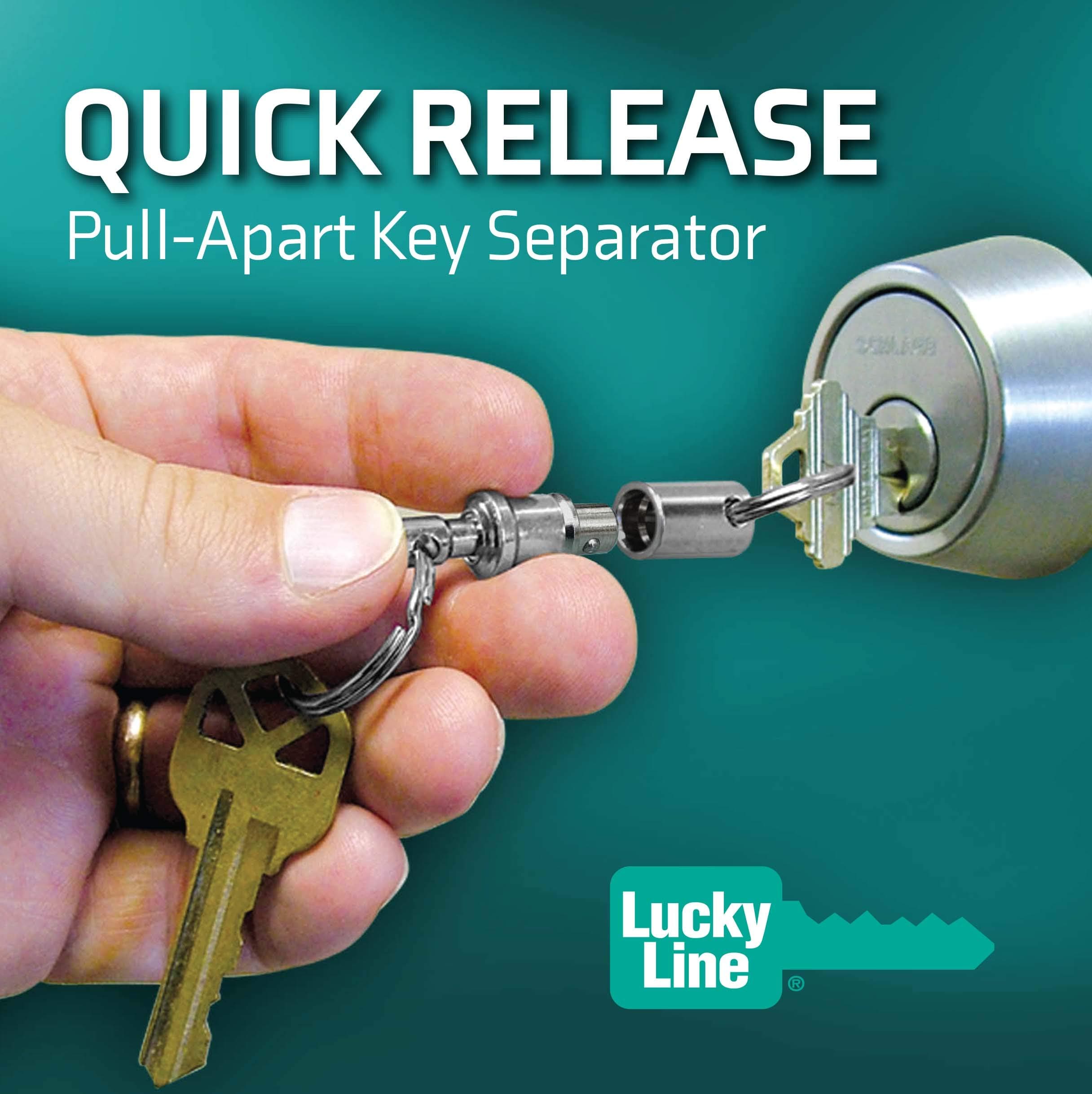 Lucky Line Products Quick Release Key Chain, 1 Pack (70701)