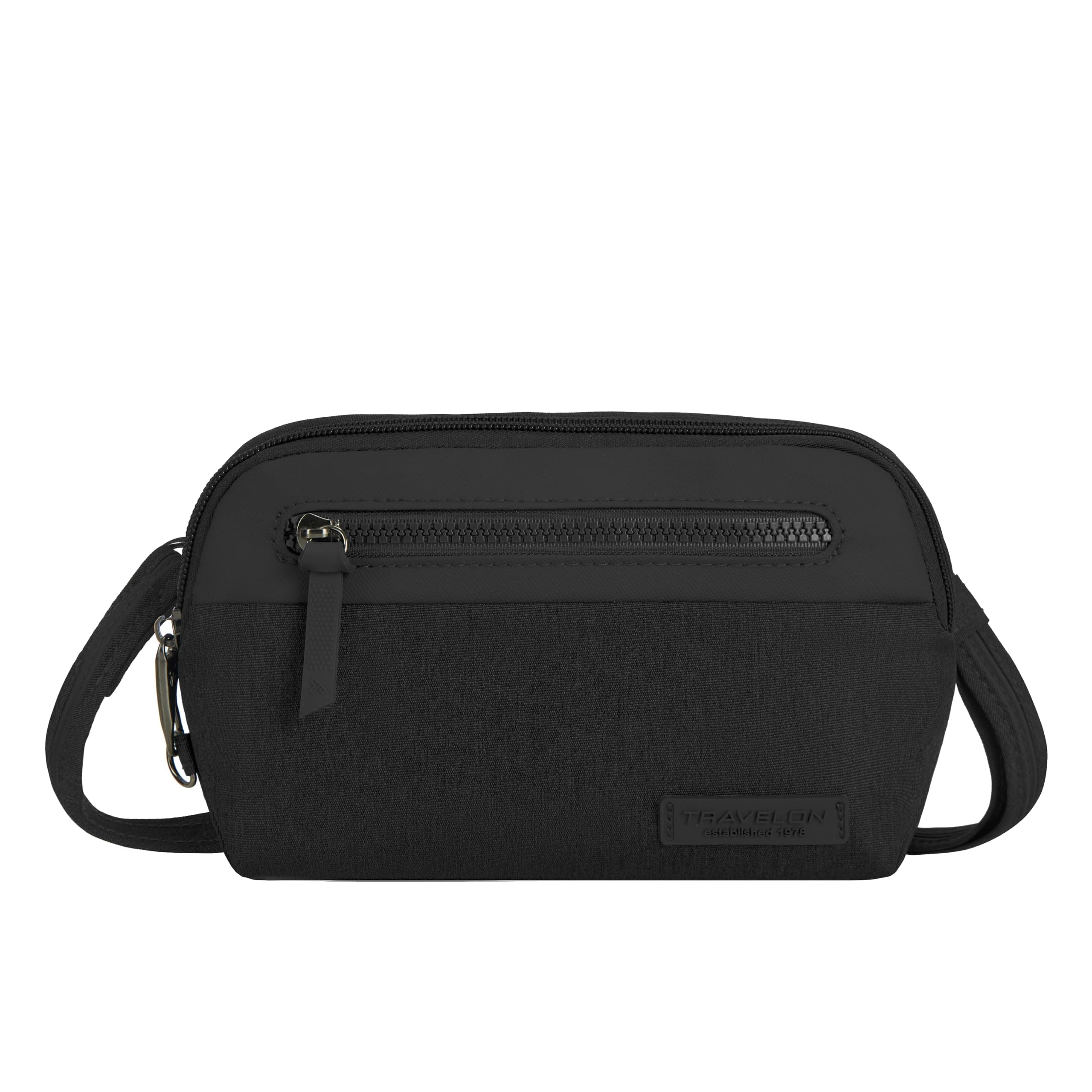 Travelon: Anti-Theft Metro Convertible Small Crossbody Bag - Black