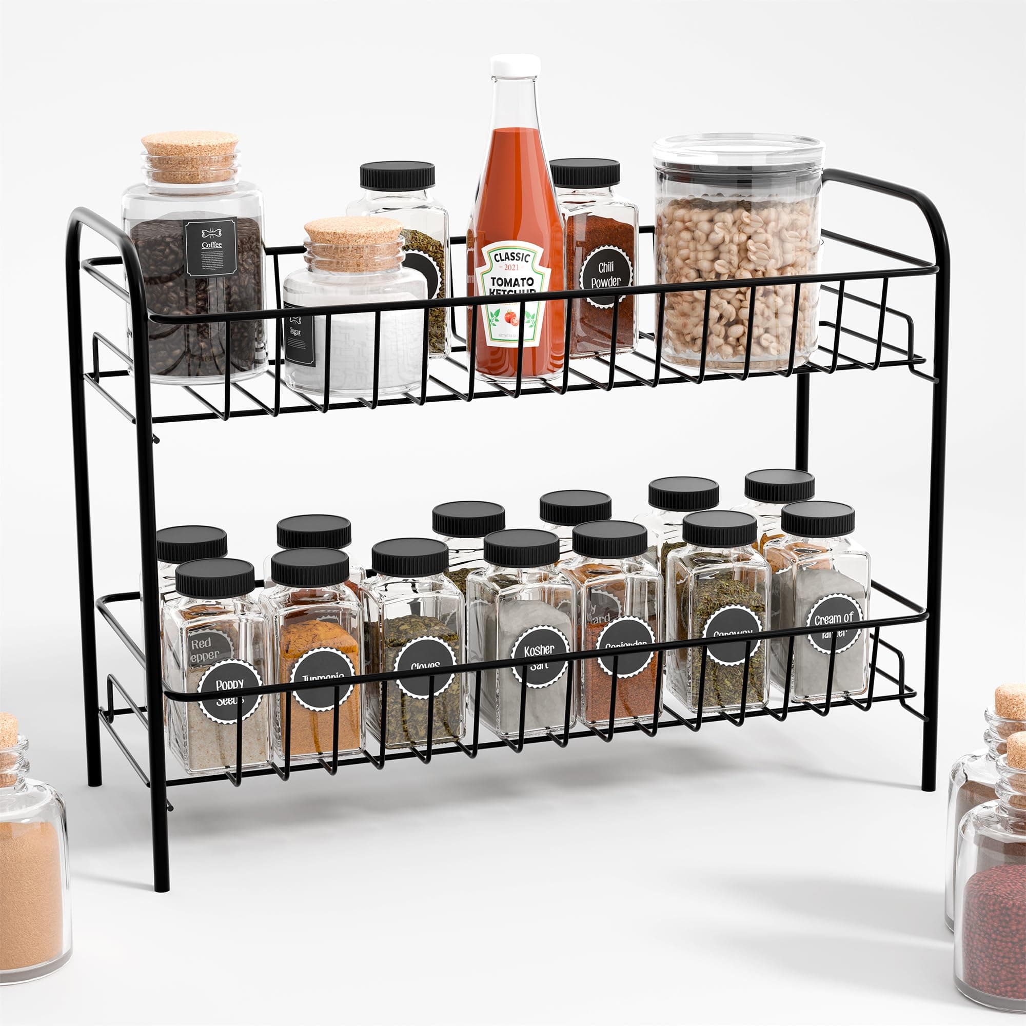 Kuber industries kitchen storage rack-7