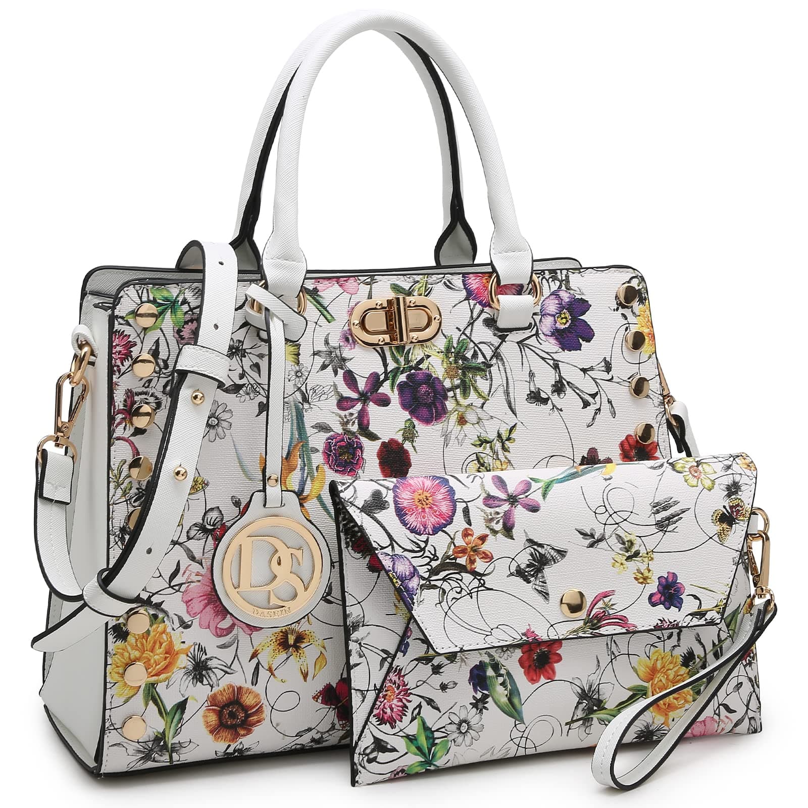 Dasein Women's Satchel (KC-XL-23-7579-WTF-FN-FBA_Multicolored)