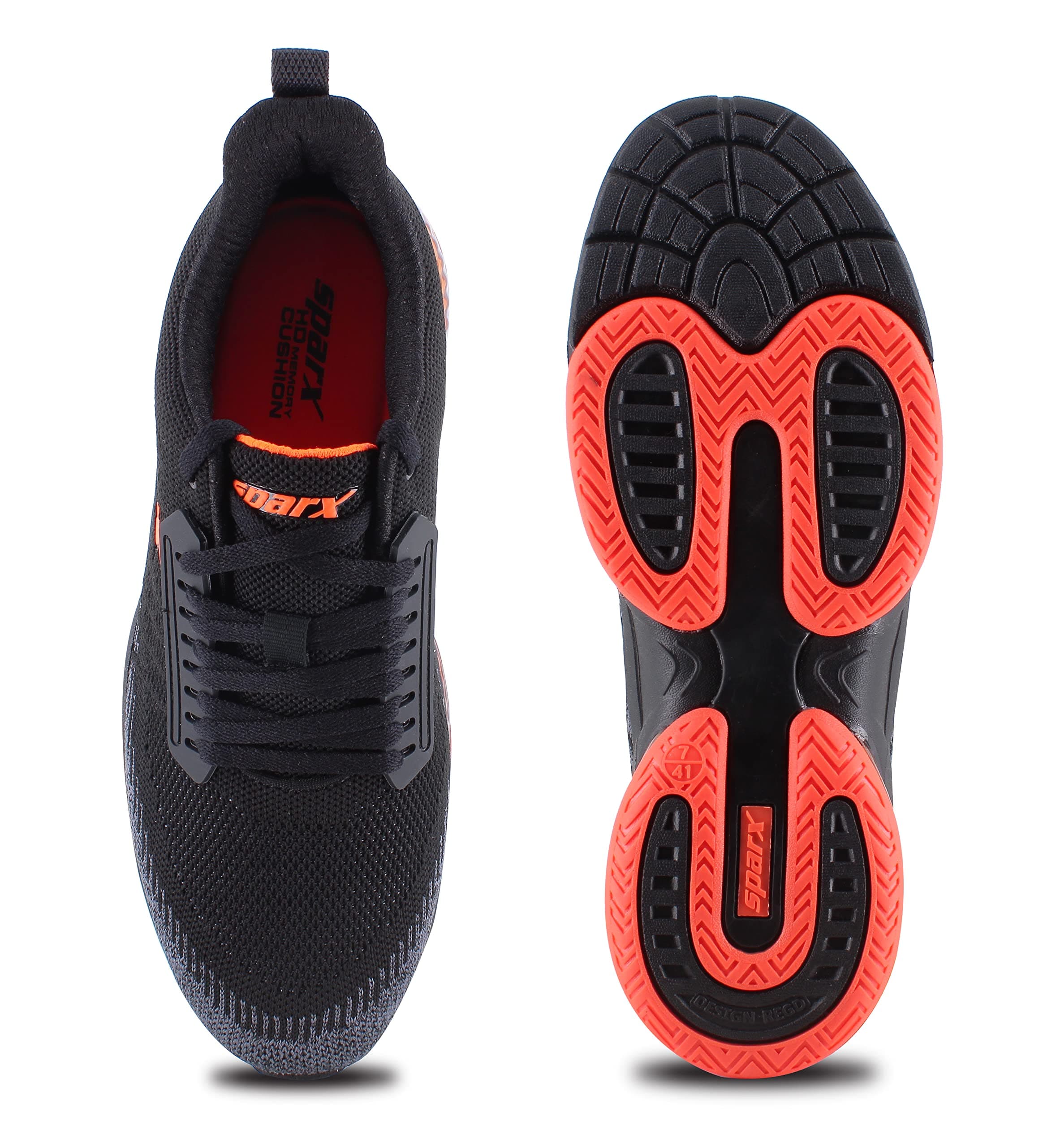 SPARX Sports Shoe SM-716 Black for Men
