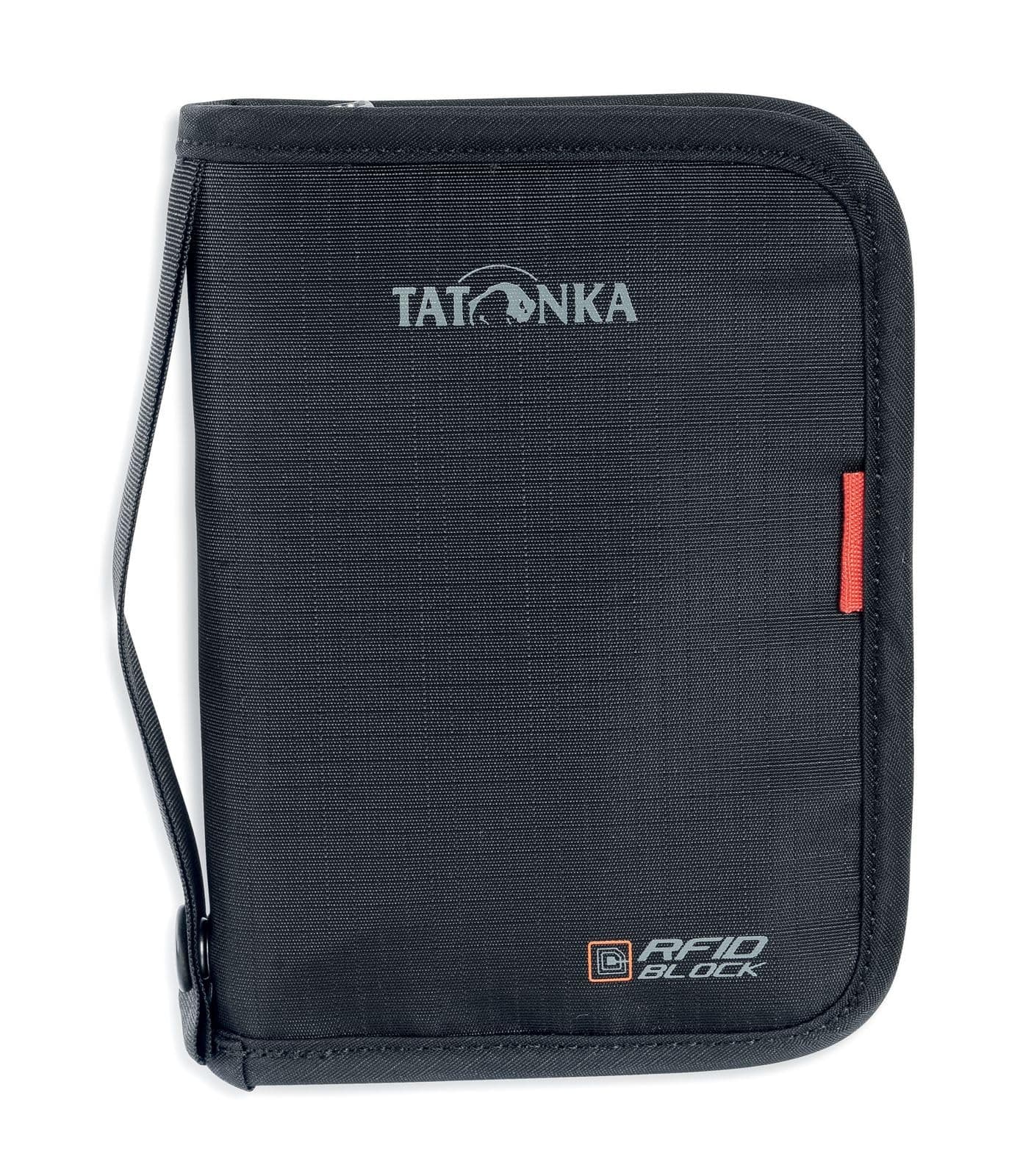 Tatonka Men Polyester Travel Zip Wallet M Rfid B Black 17 X 12 X 3 Cm Black, Hand Loop, All-Round Zip, Fits To Eu Passport