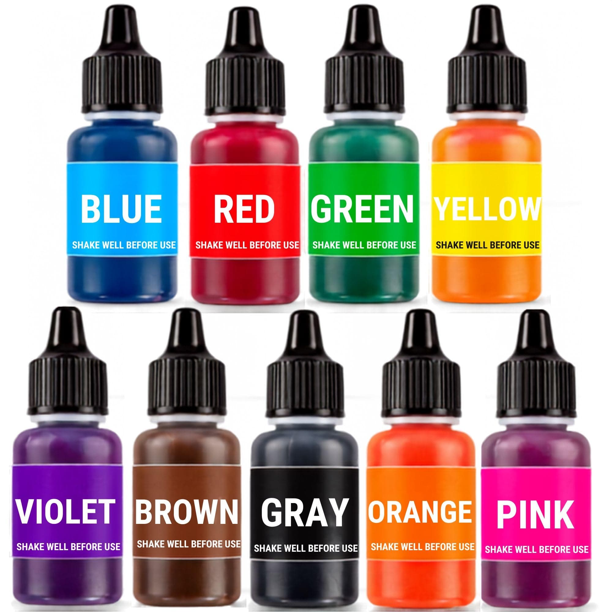 Candle Colour for Candle Making Wax Dye Pigment Set – 9 Liquid Colors (20ml Each), Oil Soluble Non-Toxic Pigments, All Wax Types, DIY Craft & Home Décor