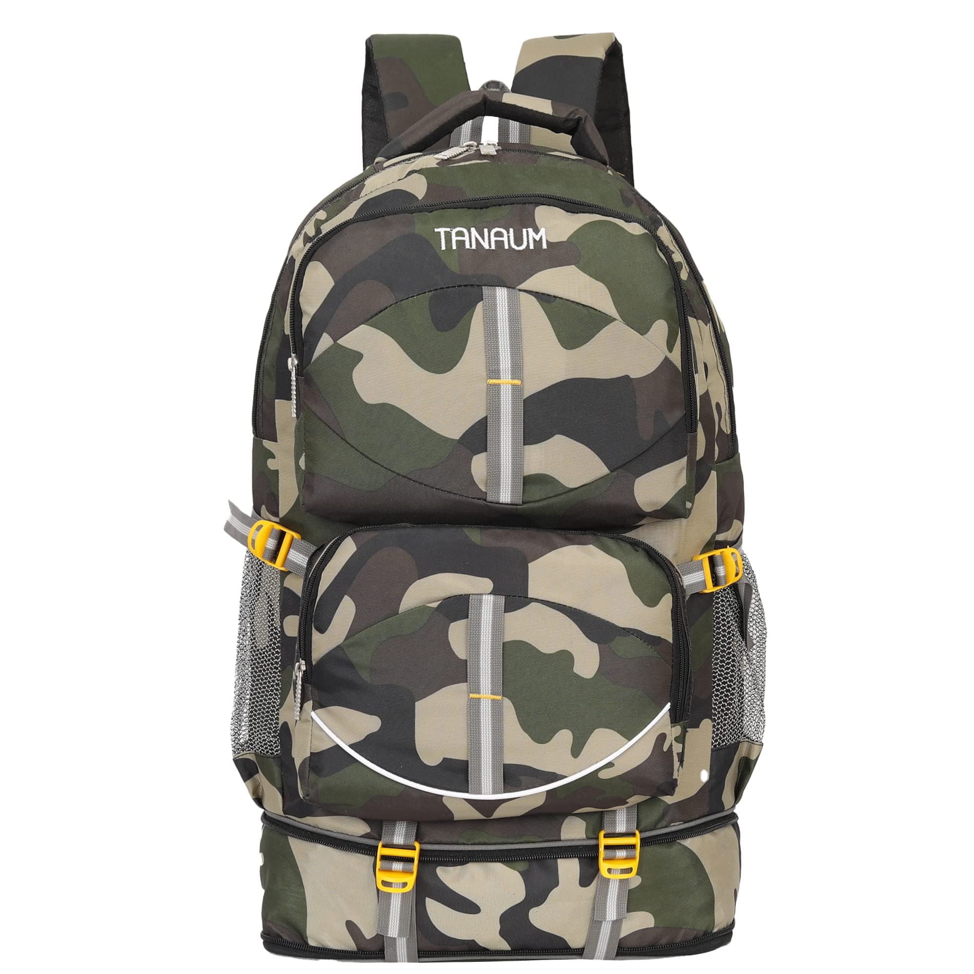 SADEPAS Tactical 50L Unisex Rucksack Backpack for Hiking, Trekking, Outdoor with 1 Year Warranty (ARMY PRINT)