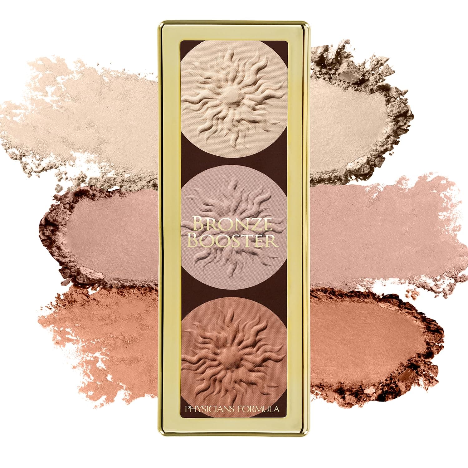 Physicians Formula Bronze Booster Glow-Boosting Strobe and Contour Palette -Matte Sculpting Palette, Multicolor, 9 g