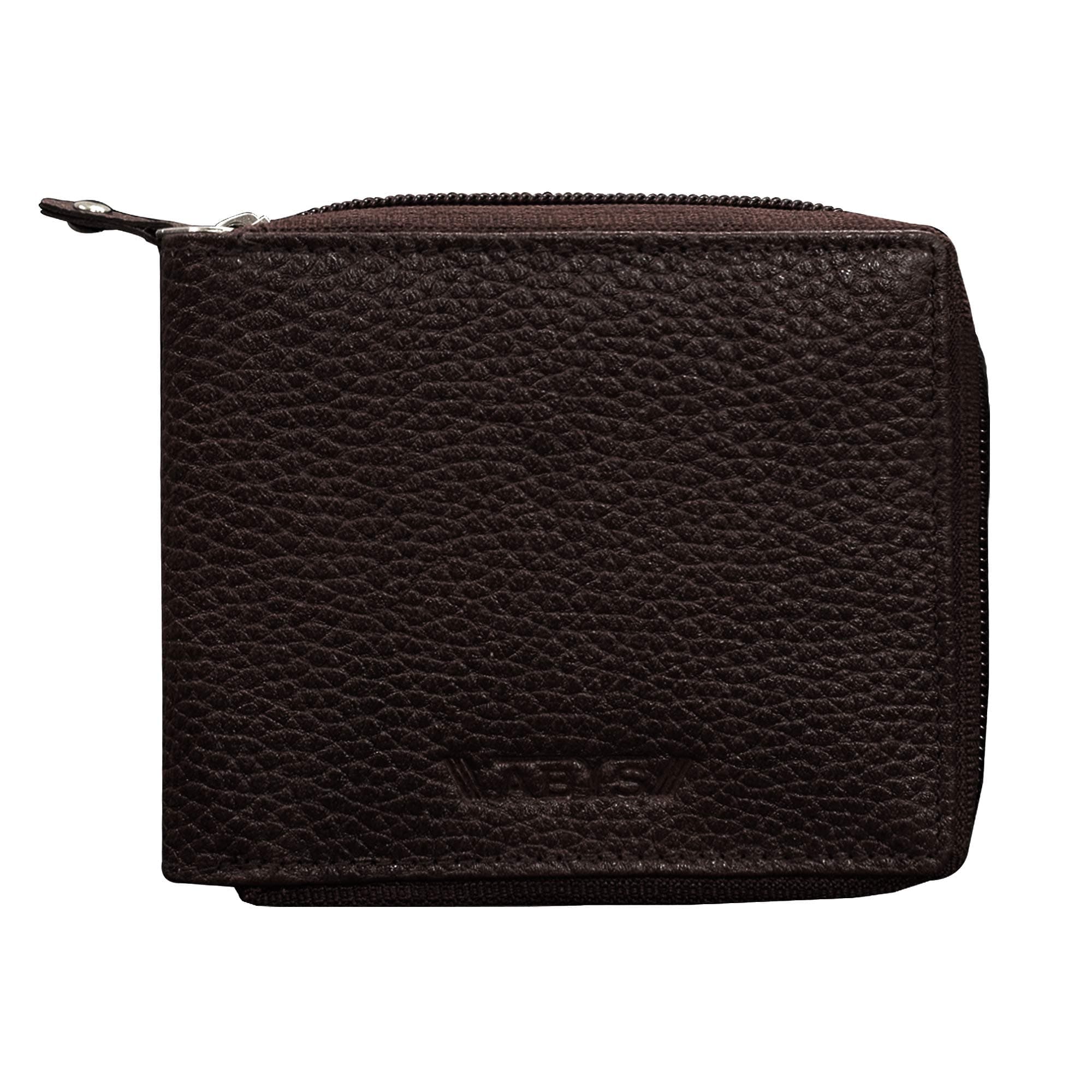 ABYS Women Genuine Leather Credit Debit ATM Business Card Holder Wallet (8512CF)