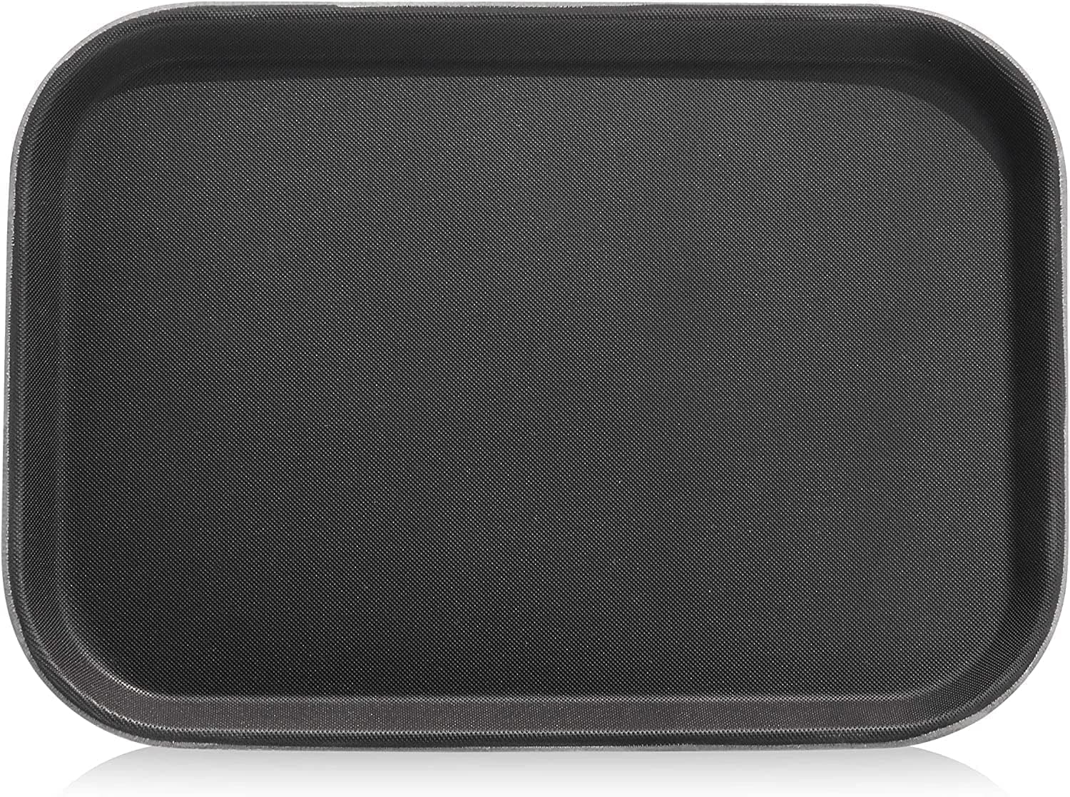 TEX-RO Multipurpose Plastic Tray for Kitchen Organizer | Dish Drainer Basket | Durable Dish Drainer with Drainage System | Compact Kitchen Tray for Utensil Storage (Black)