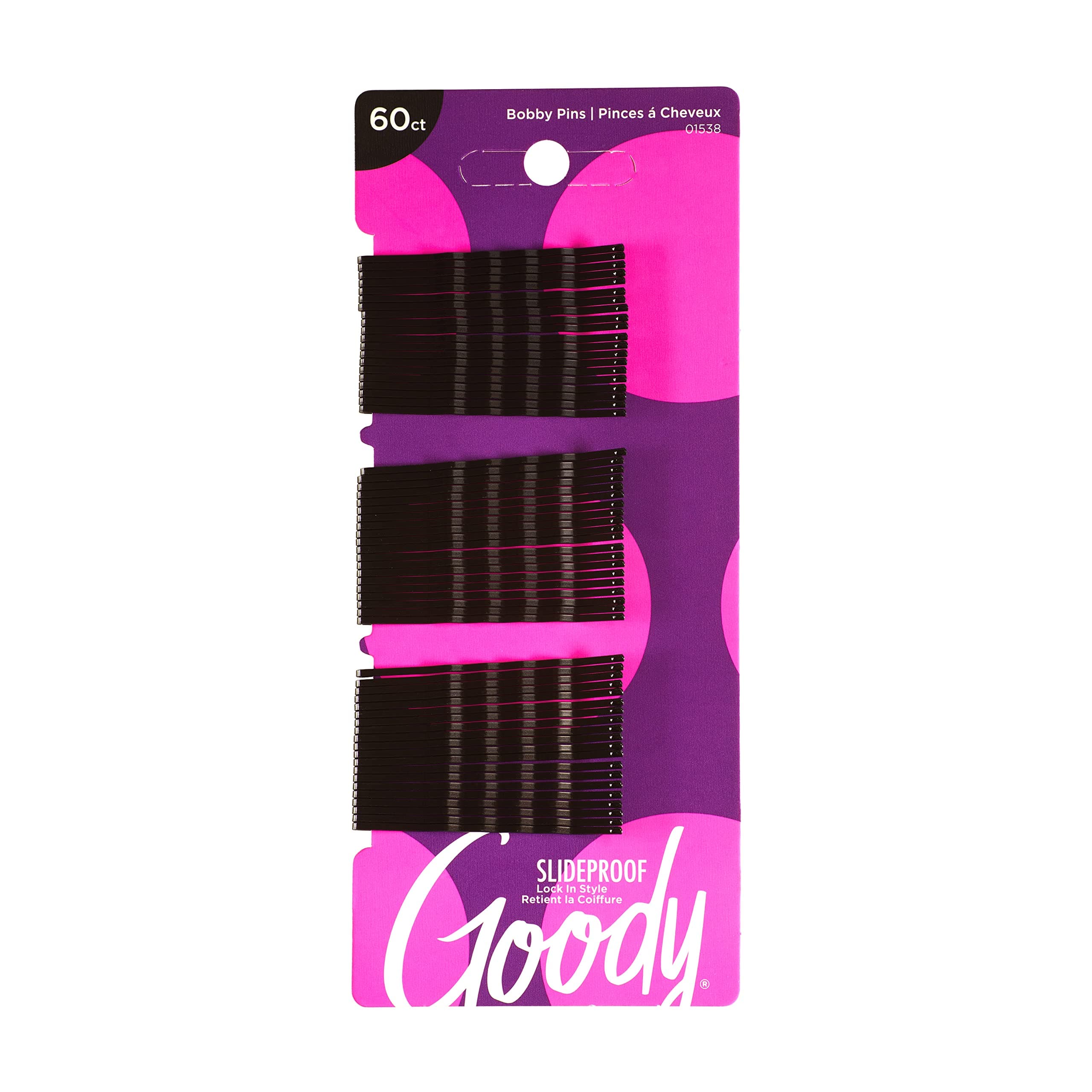 Goody Bobby Pins, 2 Black, 60ct by Goody