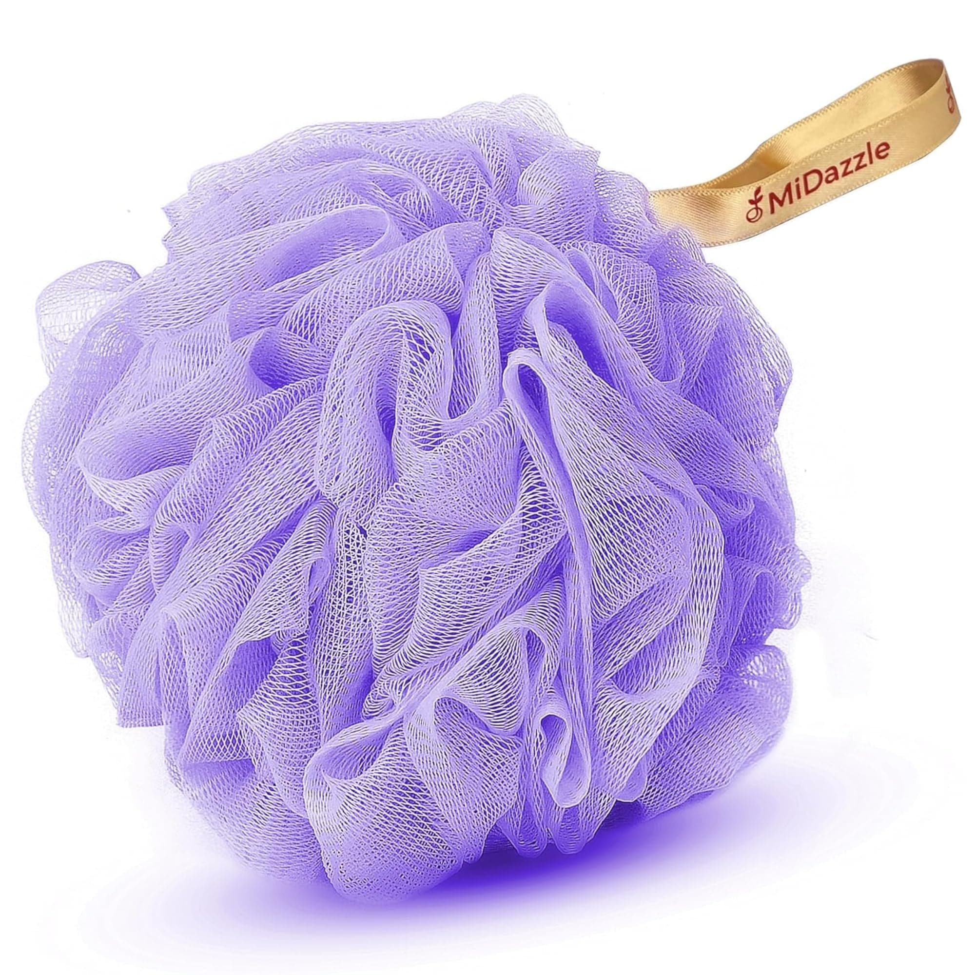 Midazzle Large Bath Loofah Sponge Scrubber Exfoliator for High Lather Cleansing