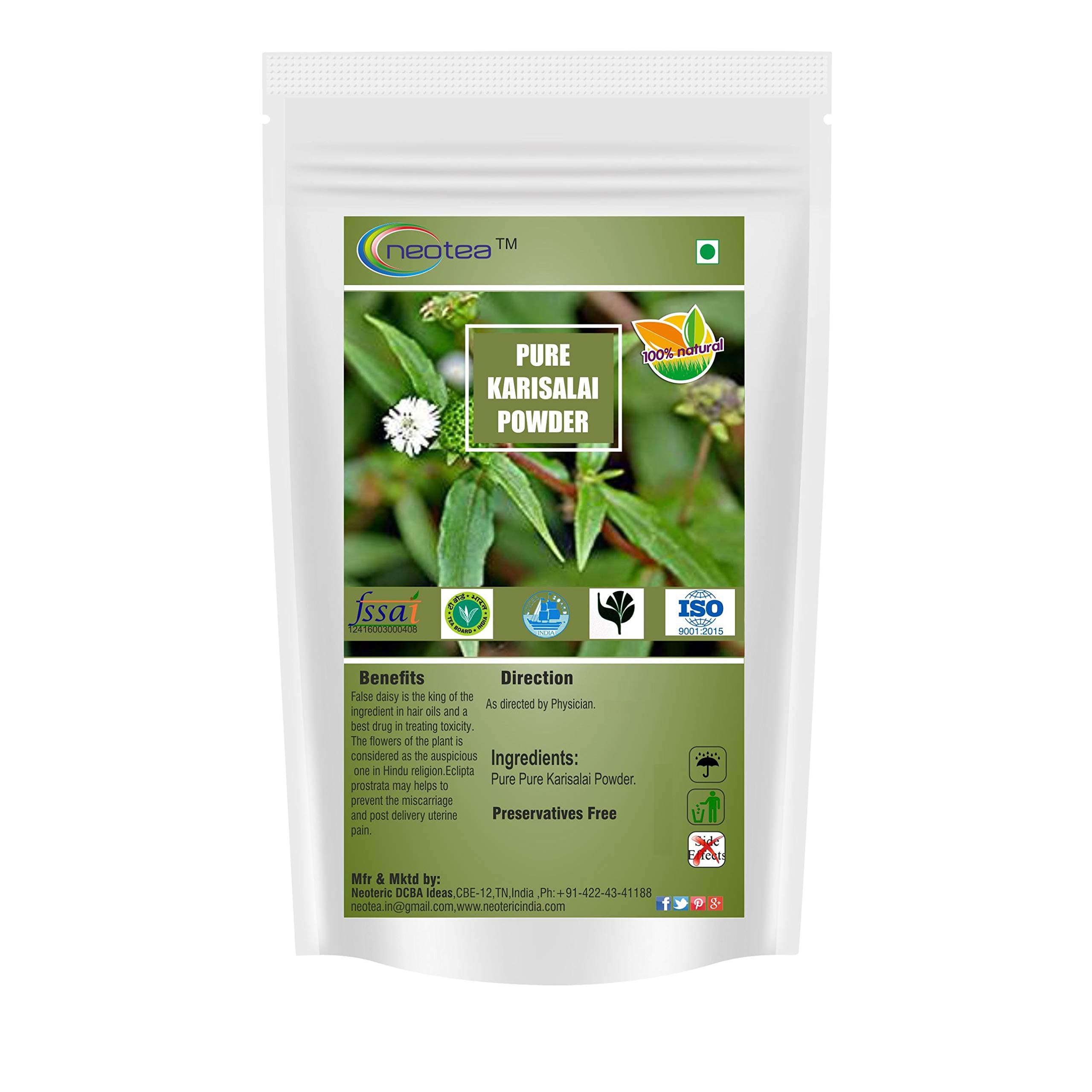 neotea Pure Karisalai/Bhringraj Powder, 300 g