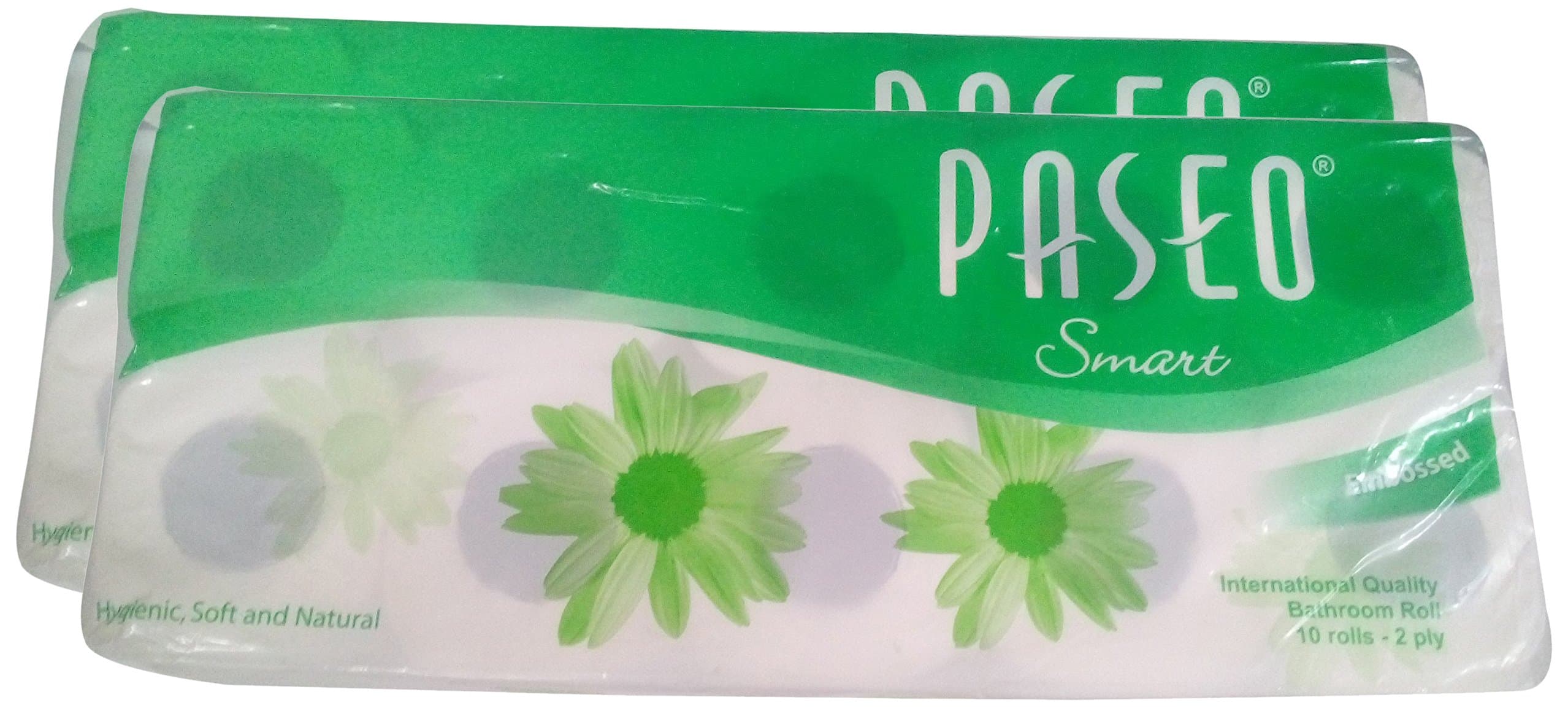 Big Bazaar Combo - Paseo Toilet Tissue Paper Roll Smart, 10 Numbers (Buy 1 Get 1, 2 Pieces) Promo Pack