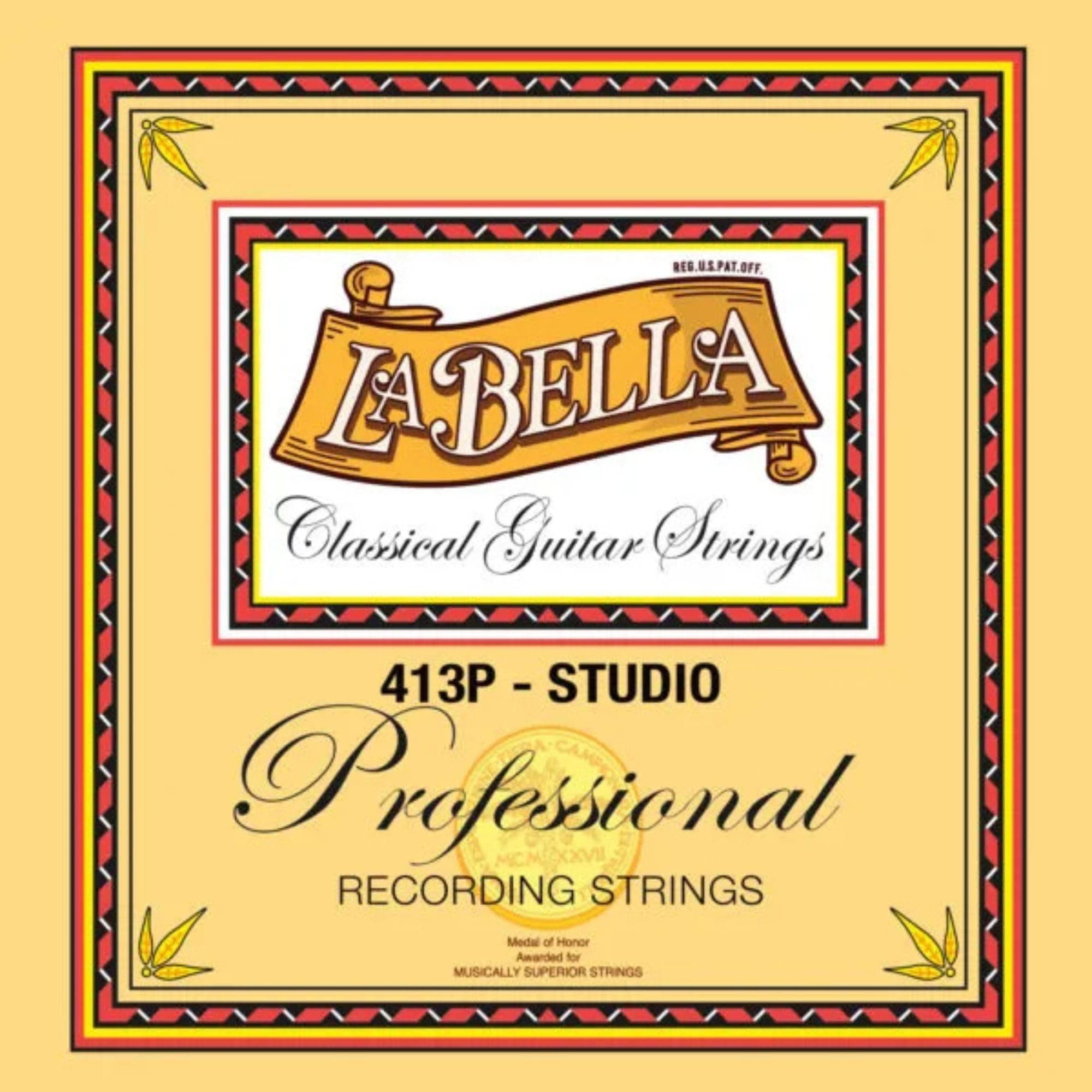 La Bella 413P Professional Studio Recording String Medium Classical Guitar Strings 29-42