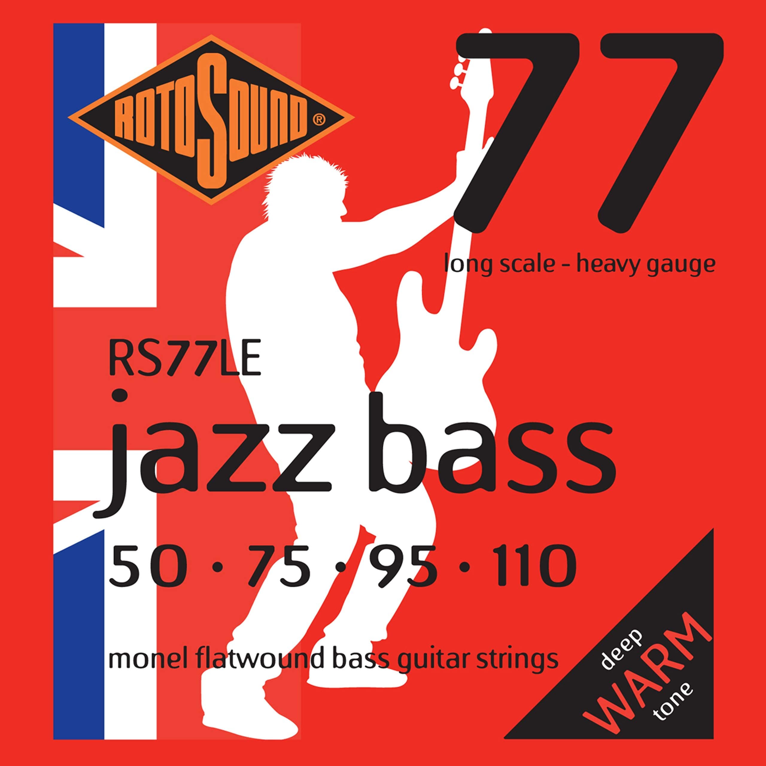 Roto String RS77LE MONEL FLATWOUND 50 75 95 110
