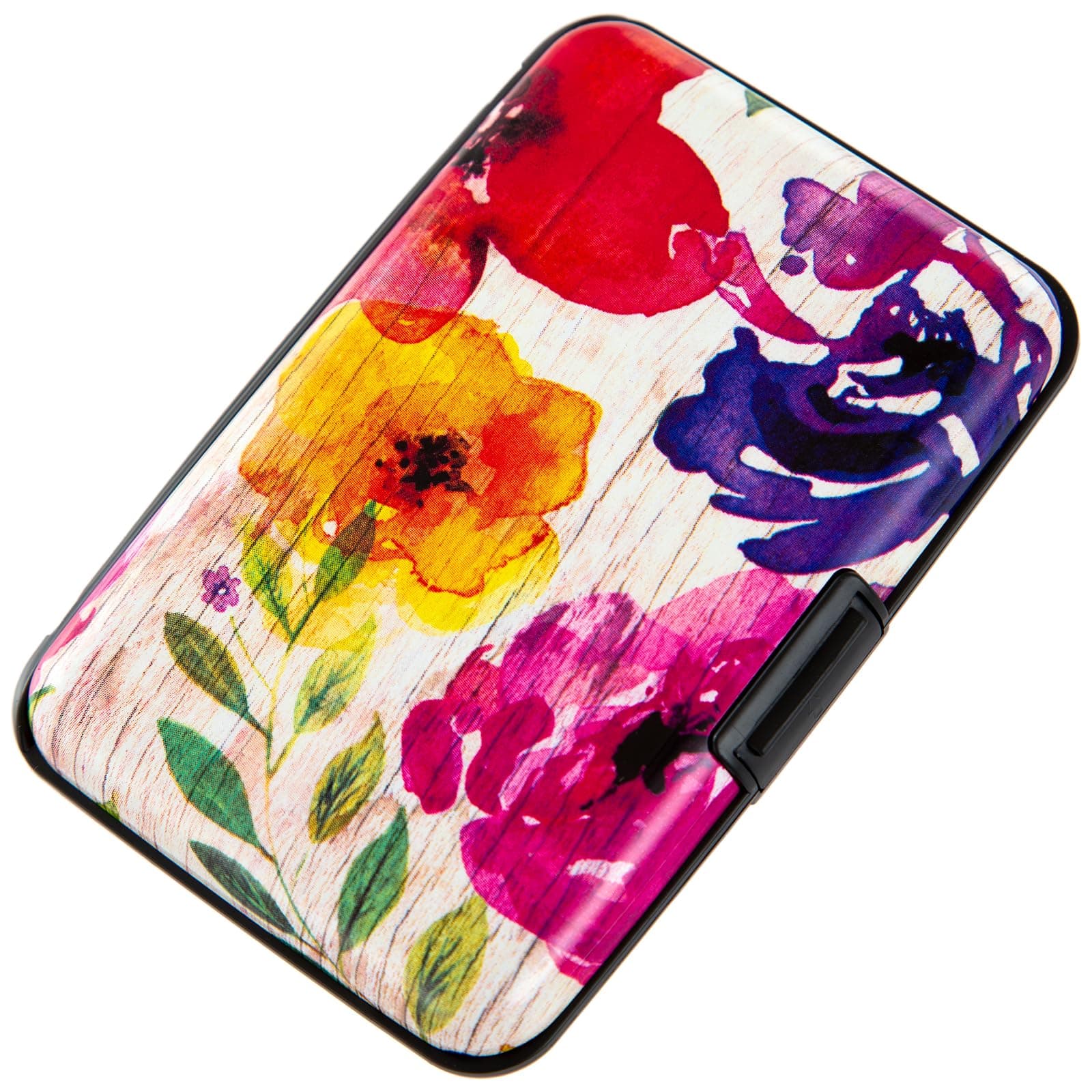 Aluminum Wallet RFID Blocking Slim Metal Business Credit Card Holder Hard Case