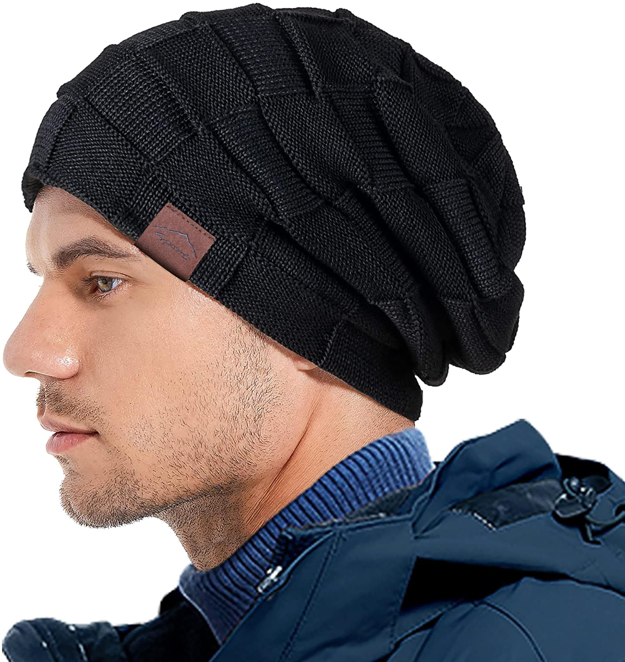 DENIMHOLIC Winter Cap for Men, Beanie Cap for man,Winter Cap for Women, Woolen Cap for Women, Woolen Cap for Men