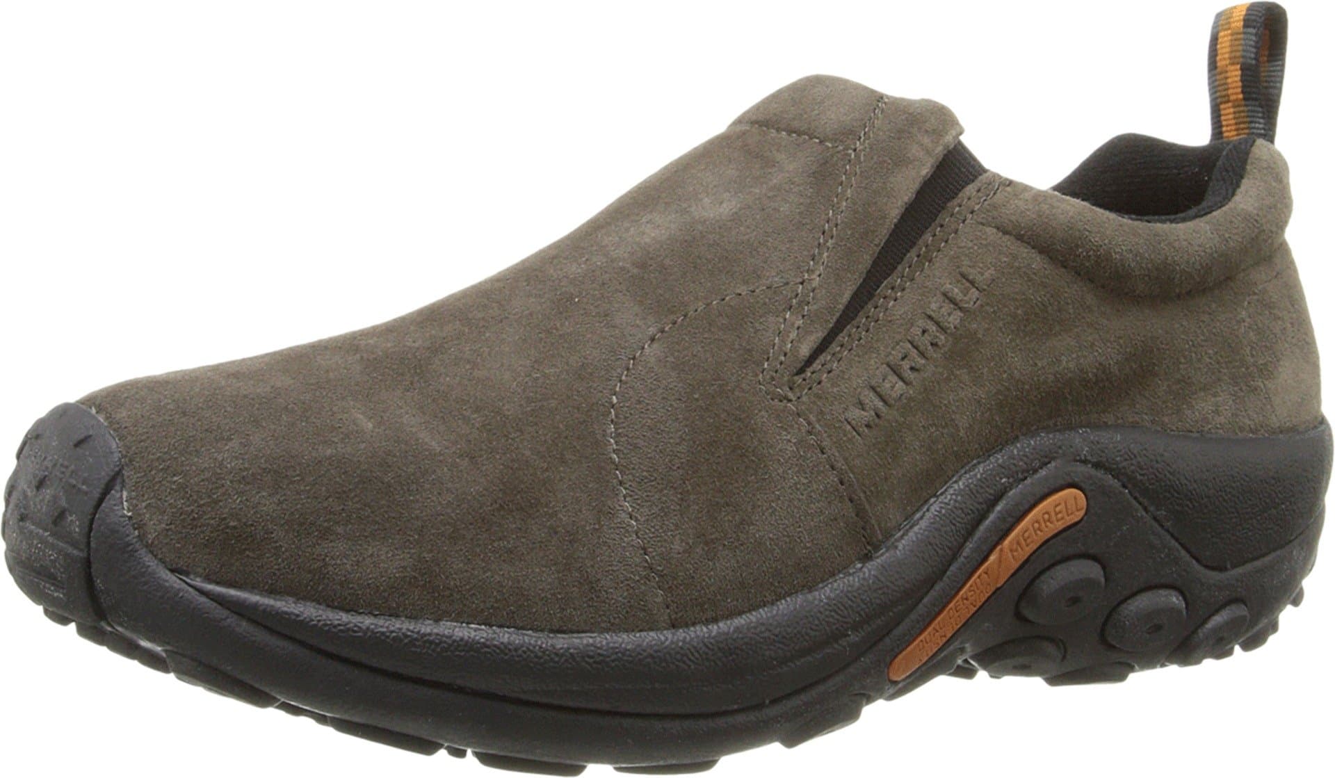 Merrell Men's Jungle Leather Slip-On Shoe, Gunsmoke, 15