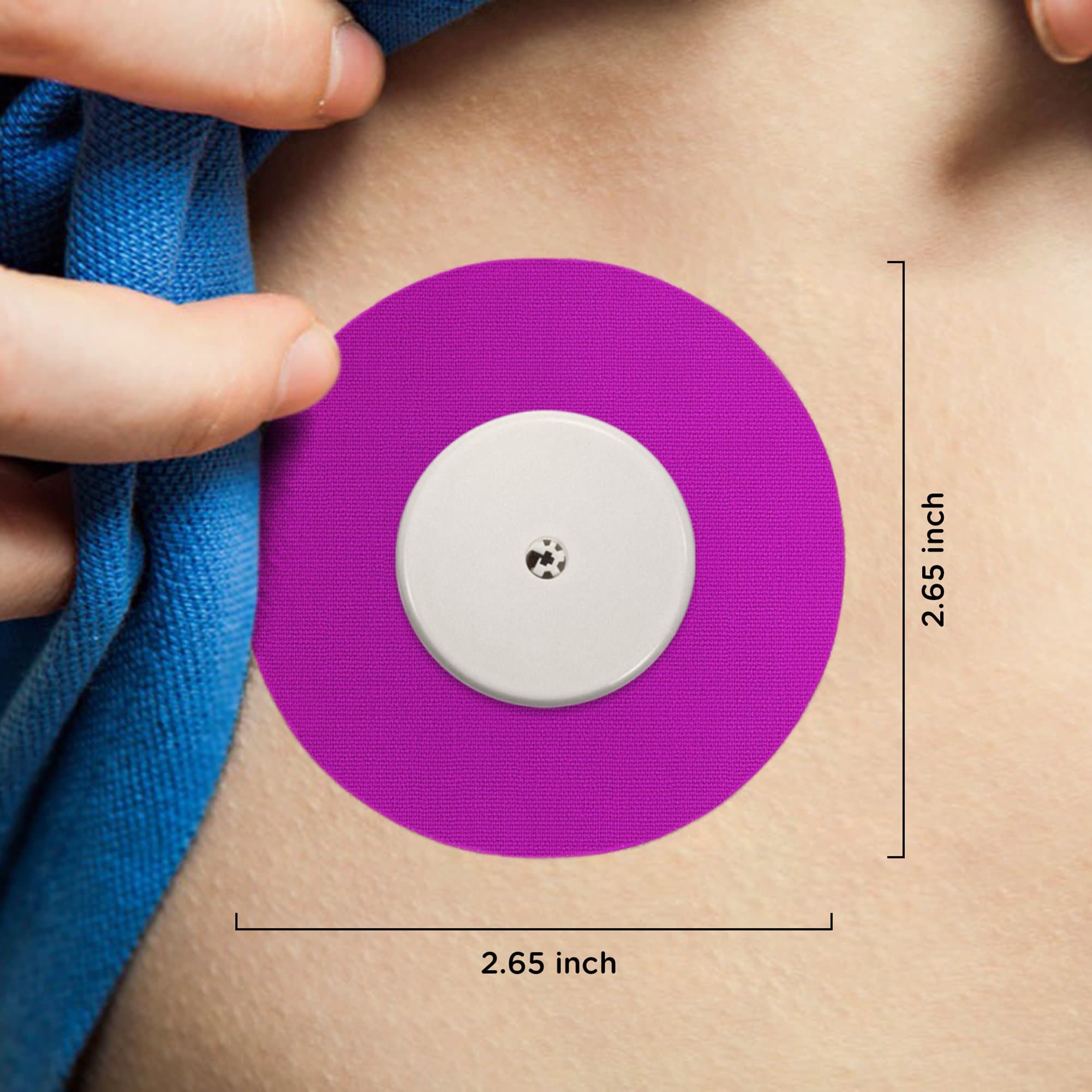 SIMPATCH – style Libre Adhesive Patch (30-Pack) – Waterproof Adhesive, CGM Tape – Multiple Color Options