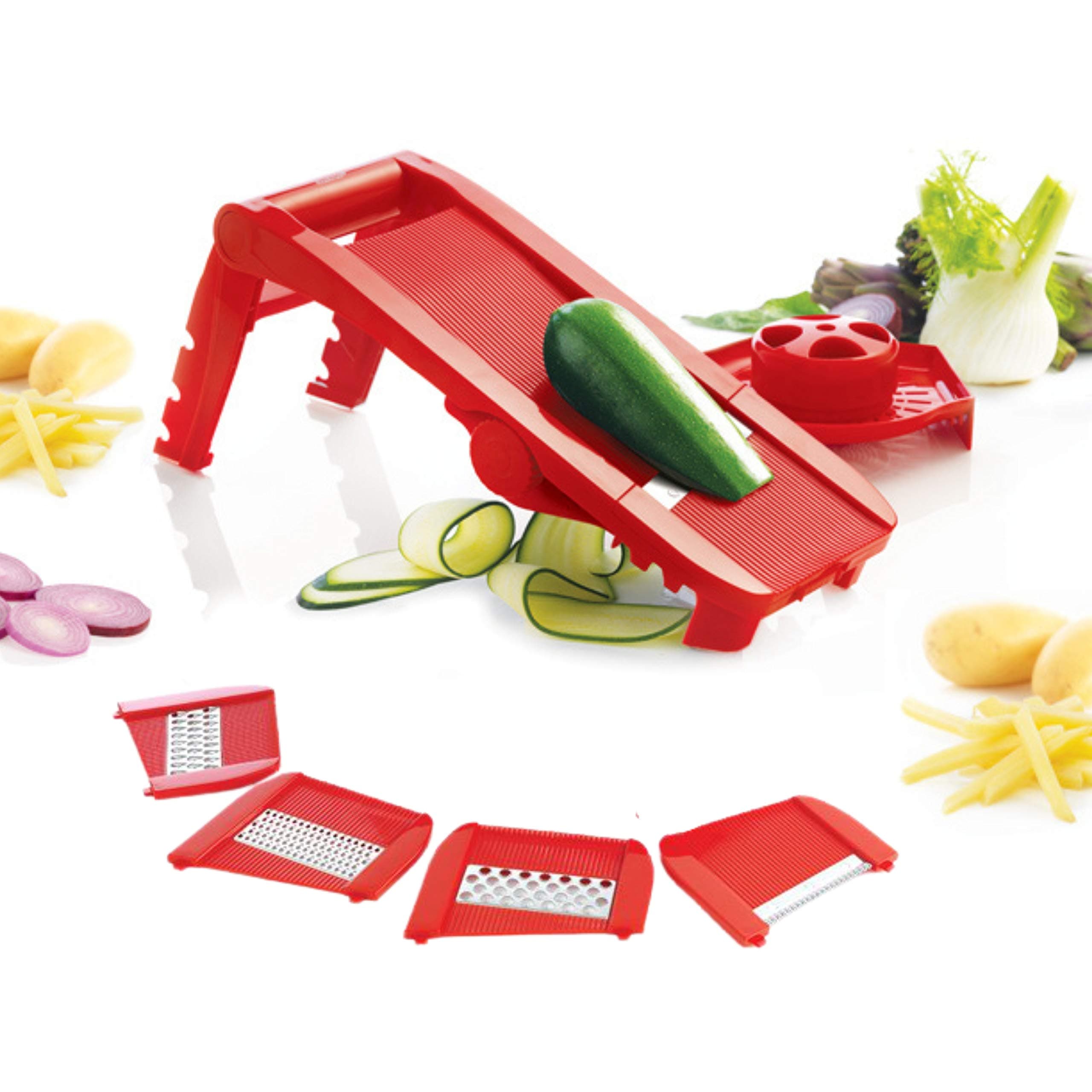 MASTRAD Multi Slicer Mandoline (RED)