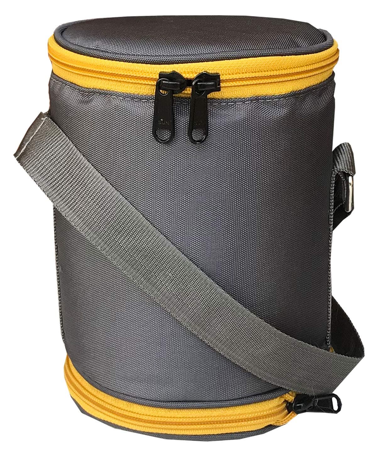 FOONTY Double Decker Waterproof Lunch Bag/Lunch Box(Grey,7060)