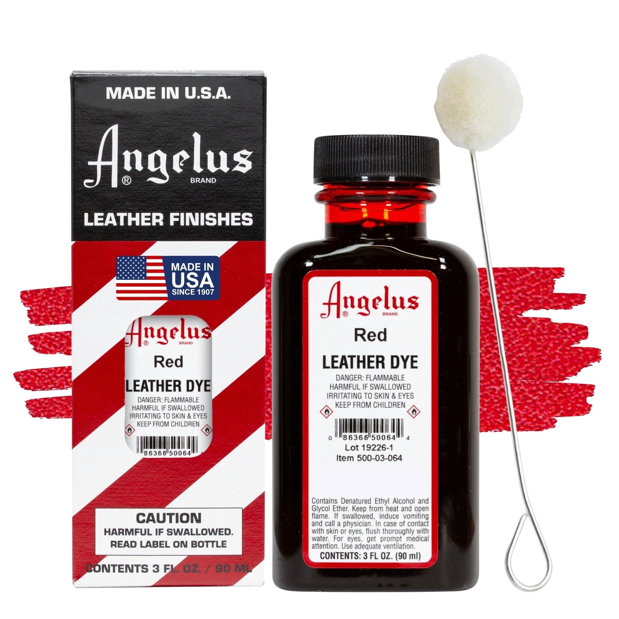 Angelus Leather Dye Red