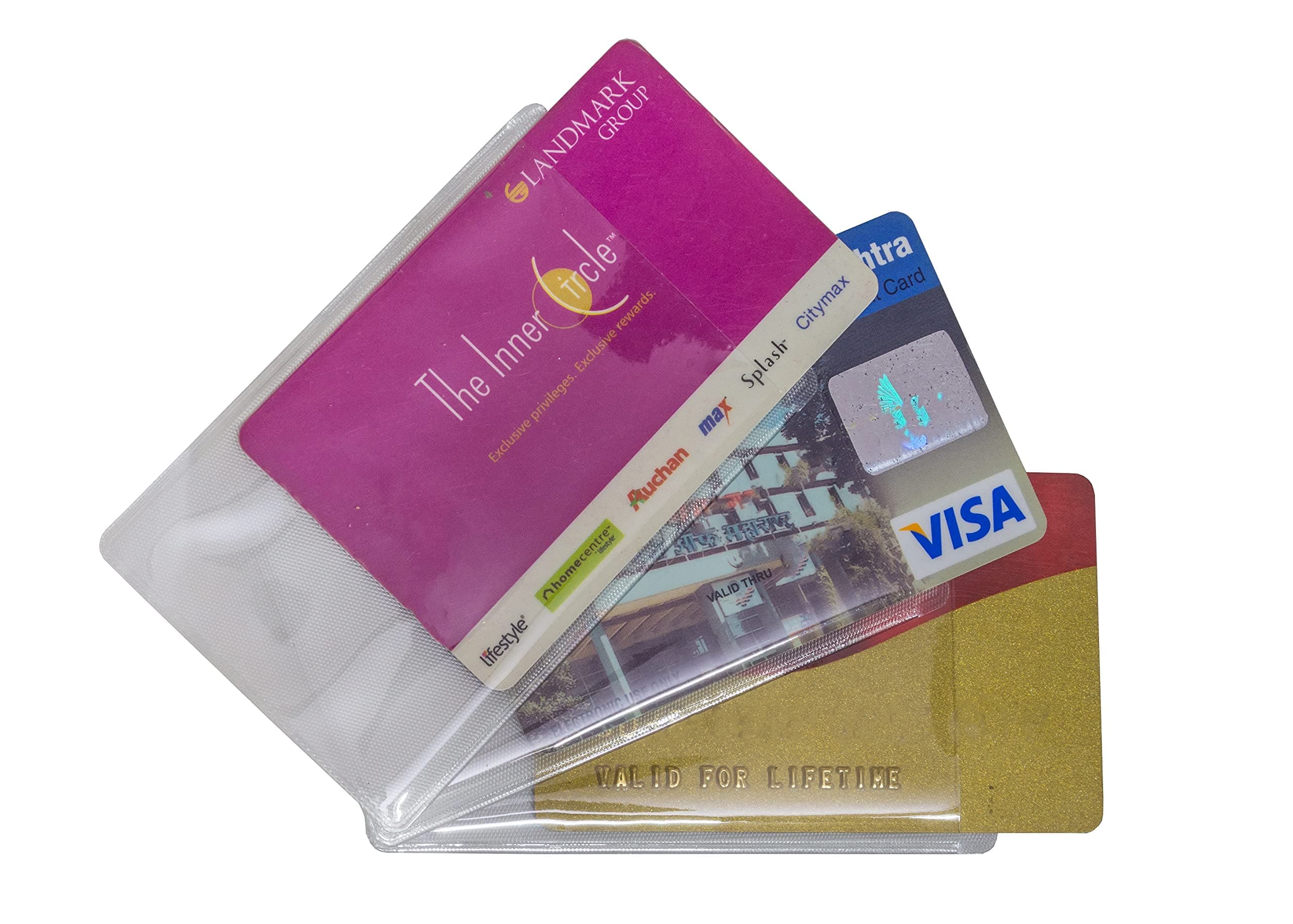 flying CLOUDS White Synthetic Unisex Card Sleeves (Pack of 20)