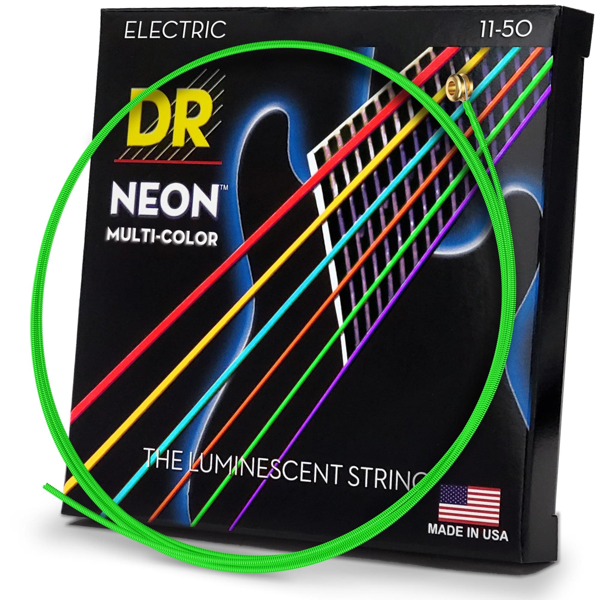 DR Strings HI-DEF NEON Electric Guitar Strings (NMCE-11)