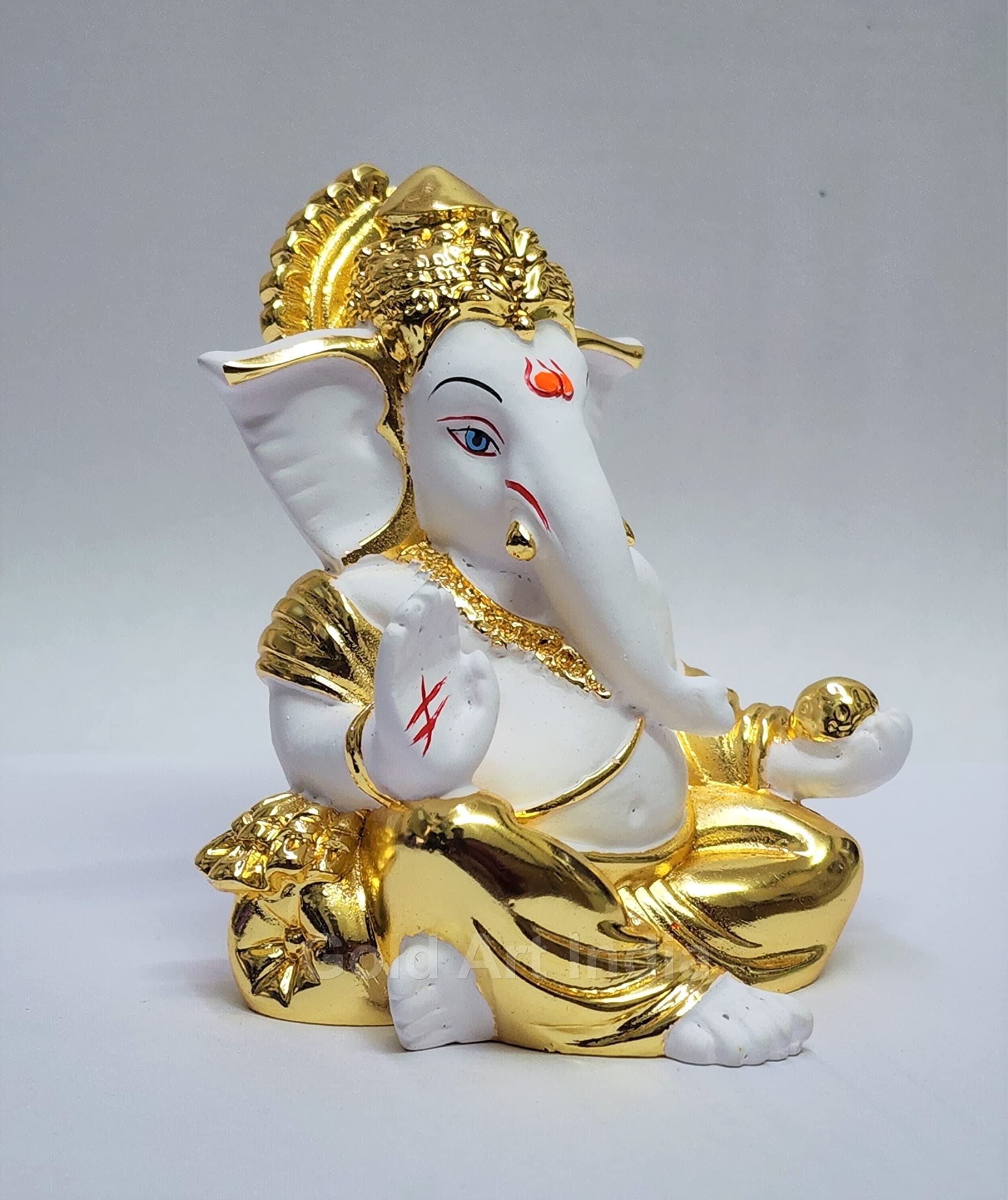 Gold Art India Gaddi Ganesha