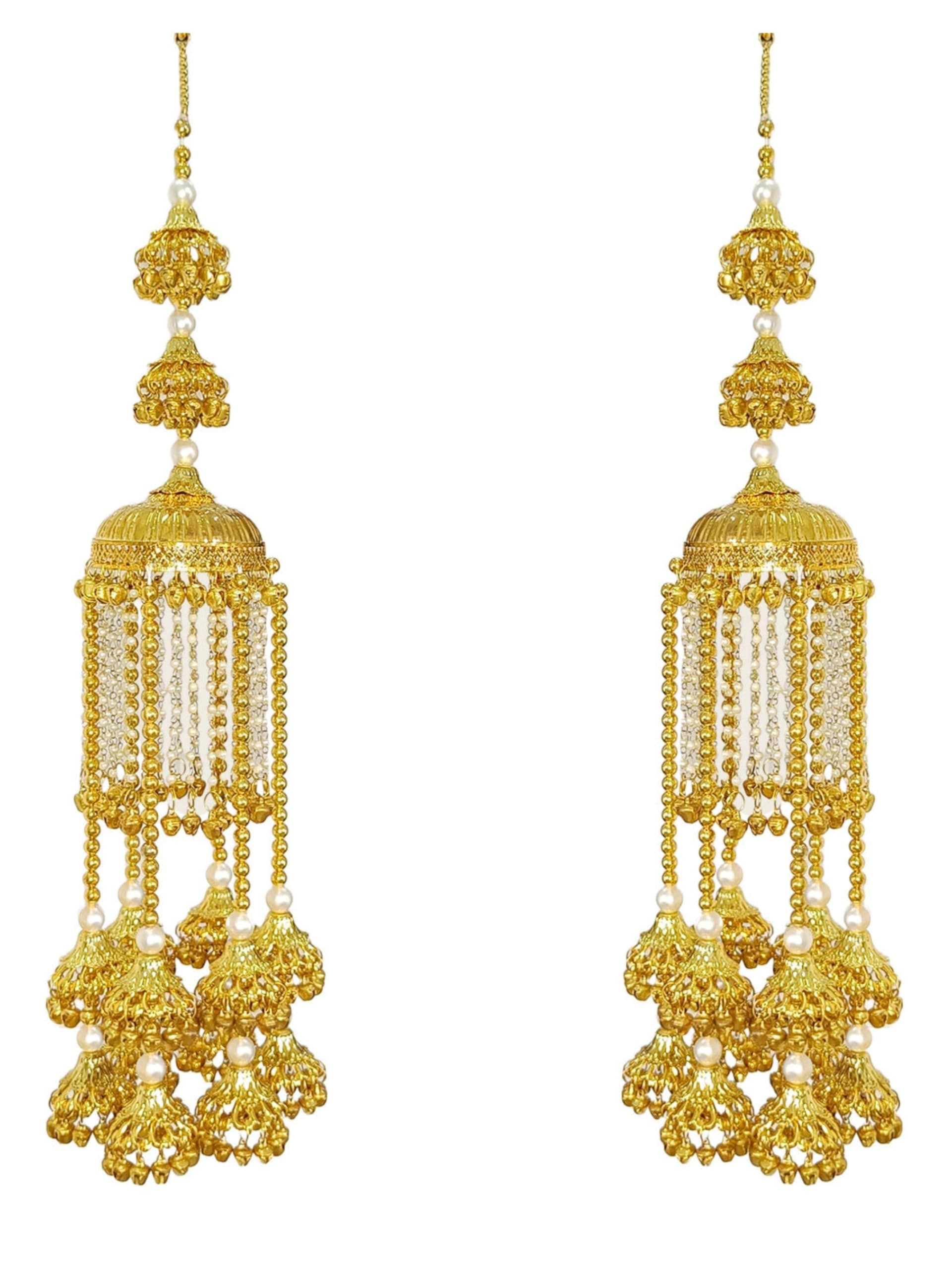 SBP Fashion Punjabi Bridal Kalira Set – Handcrafted Designer Jewelry for Weddings, Engagements, Anniversaries – Luxury Kaleera, Wearable with Bangles Kaleera for bridal