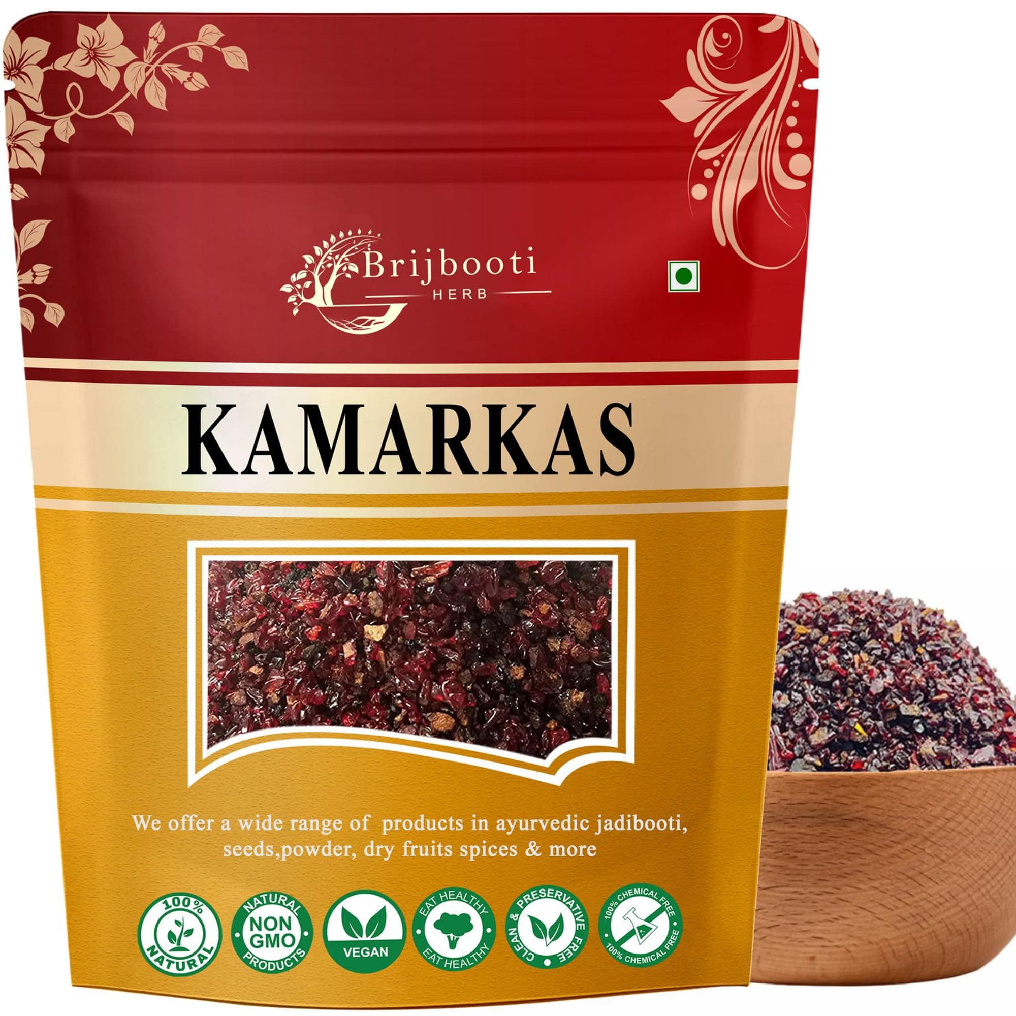 Brijbooti 100 Gr Kamarkas Gond - Palash Gond - Salvia Plebeian