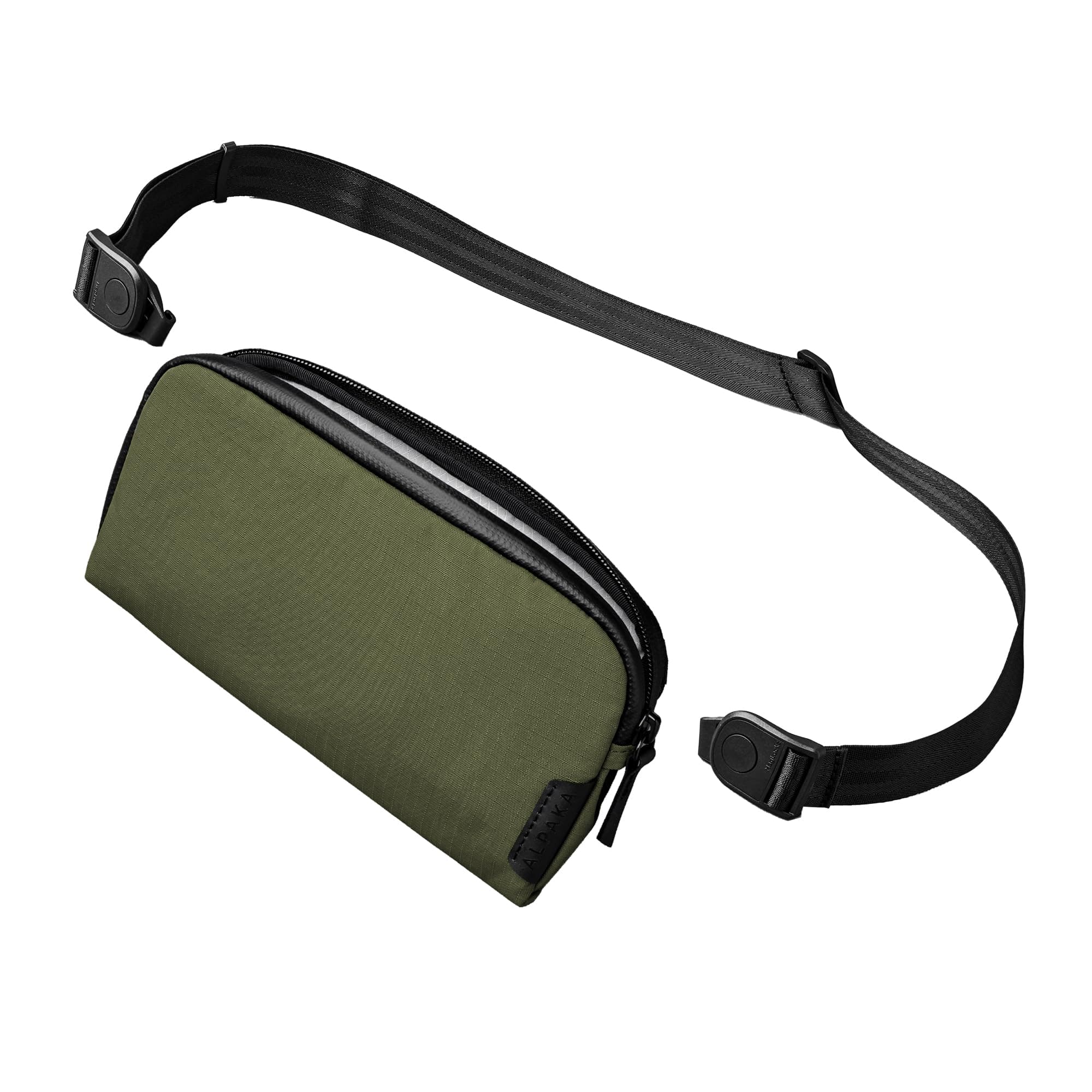 ALPAKA Flight Pouch Small Crossbody Phone Bag, Green-0.3L, Small, Minimalist