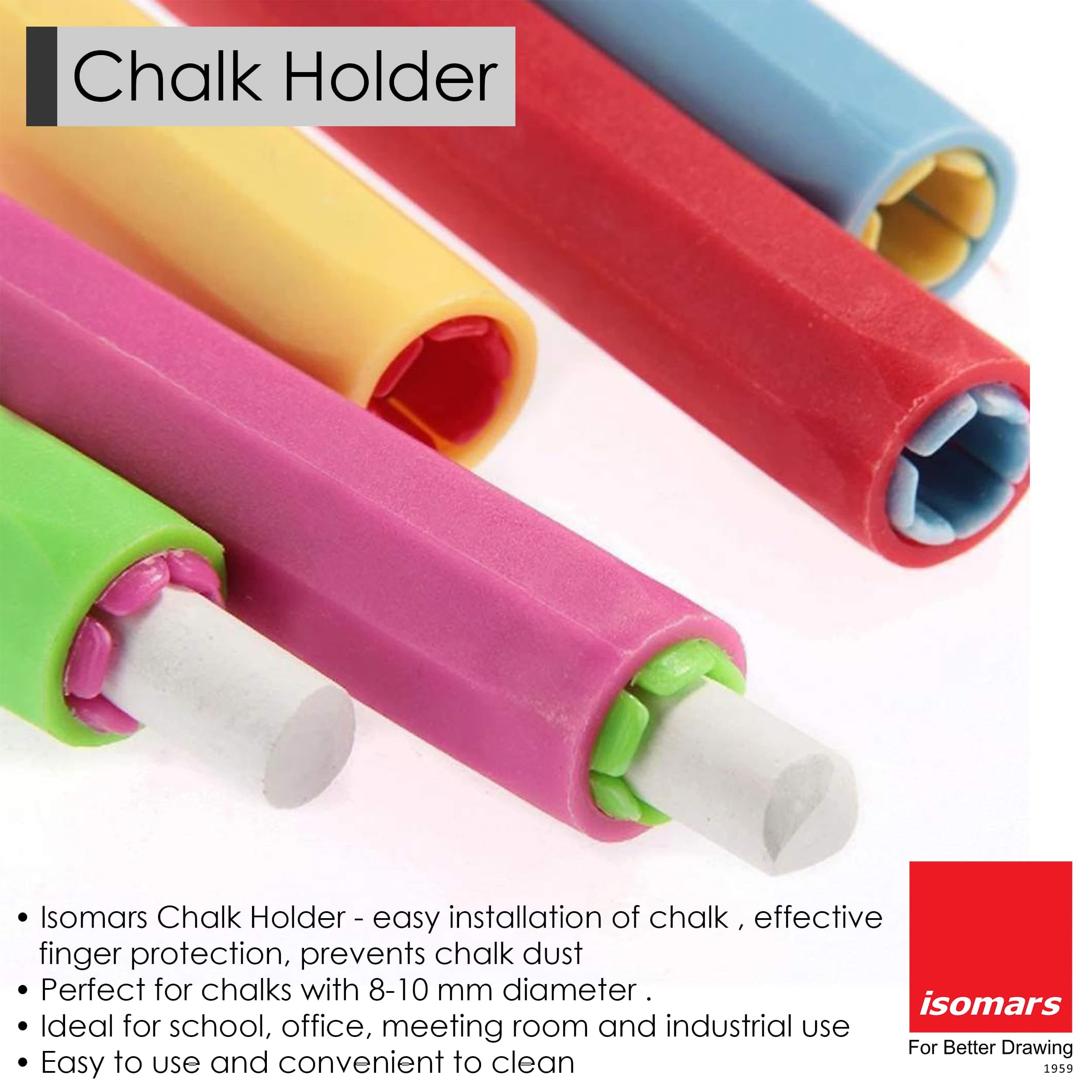 Isomars Chalk Holder Set of 3