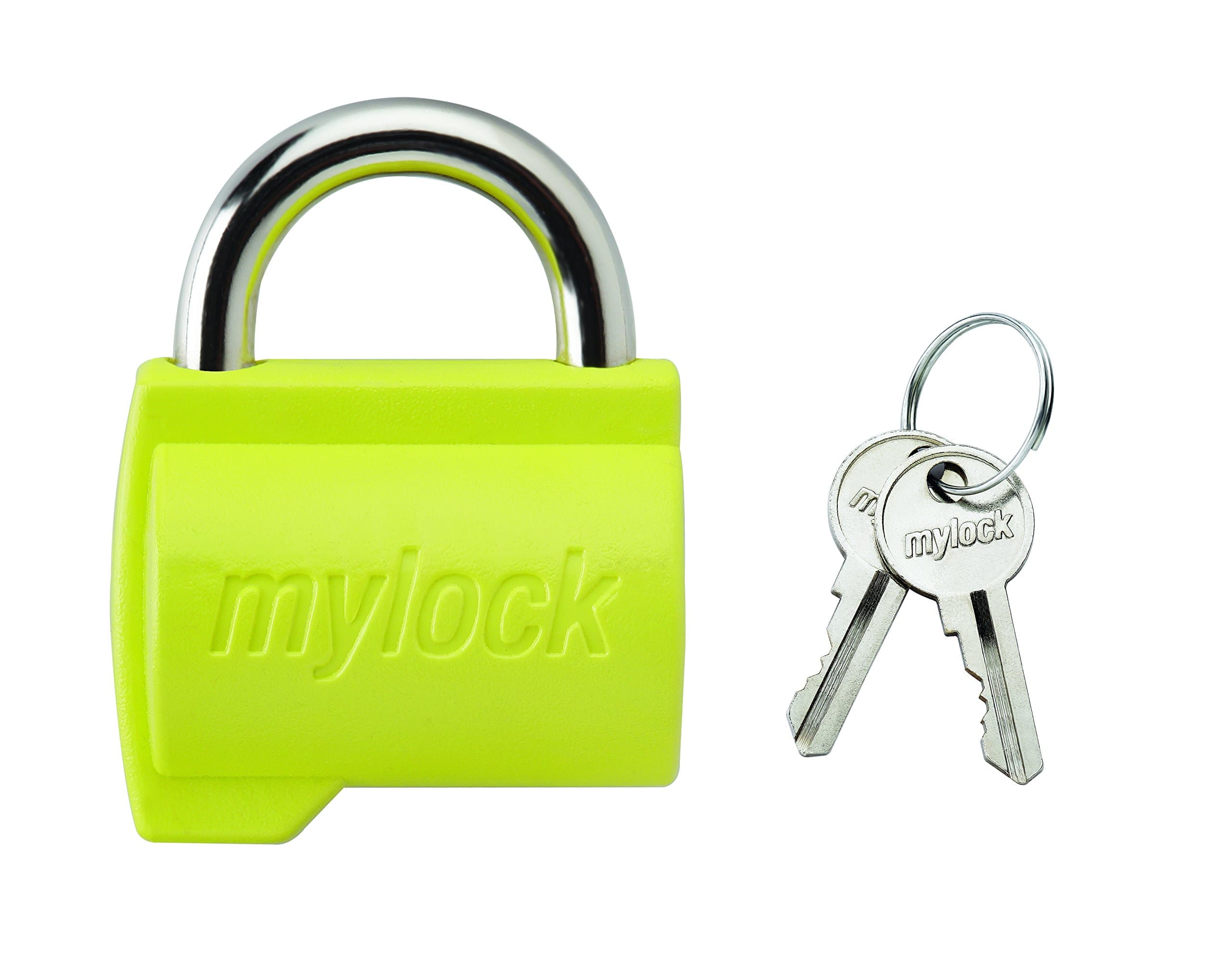 Godrej Locks | My Lock Candy | Bag Lock | 2 Keys | 6666 (Multicolor, Painted Finish) - Metal