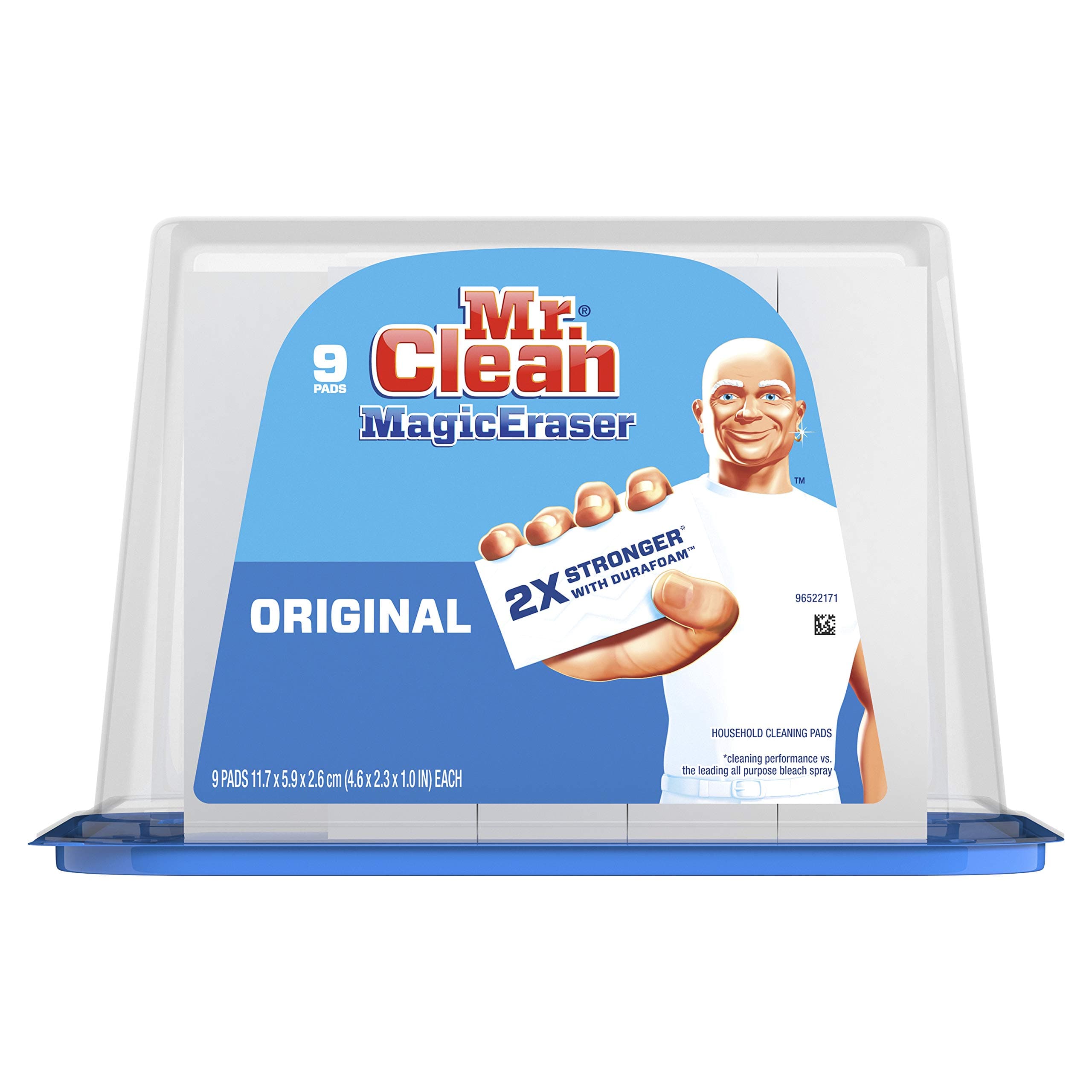 Mr. Clean Mr Clean Magic Eraser Original, Cleaning Pads With Durafoam, 9 Count