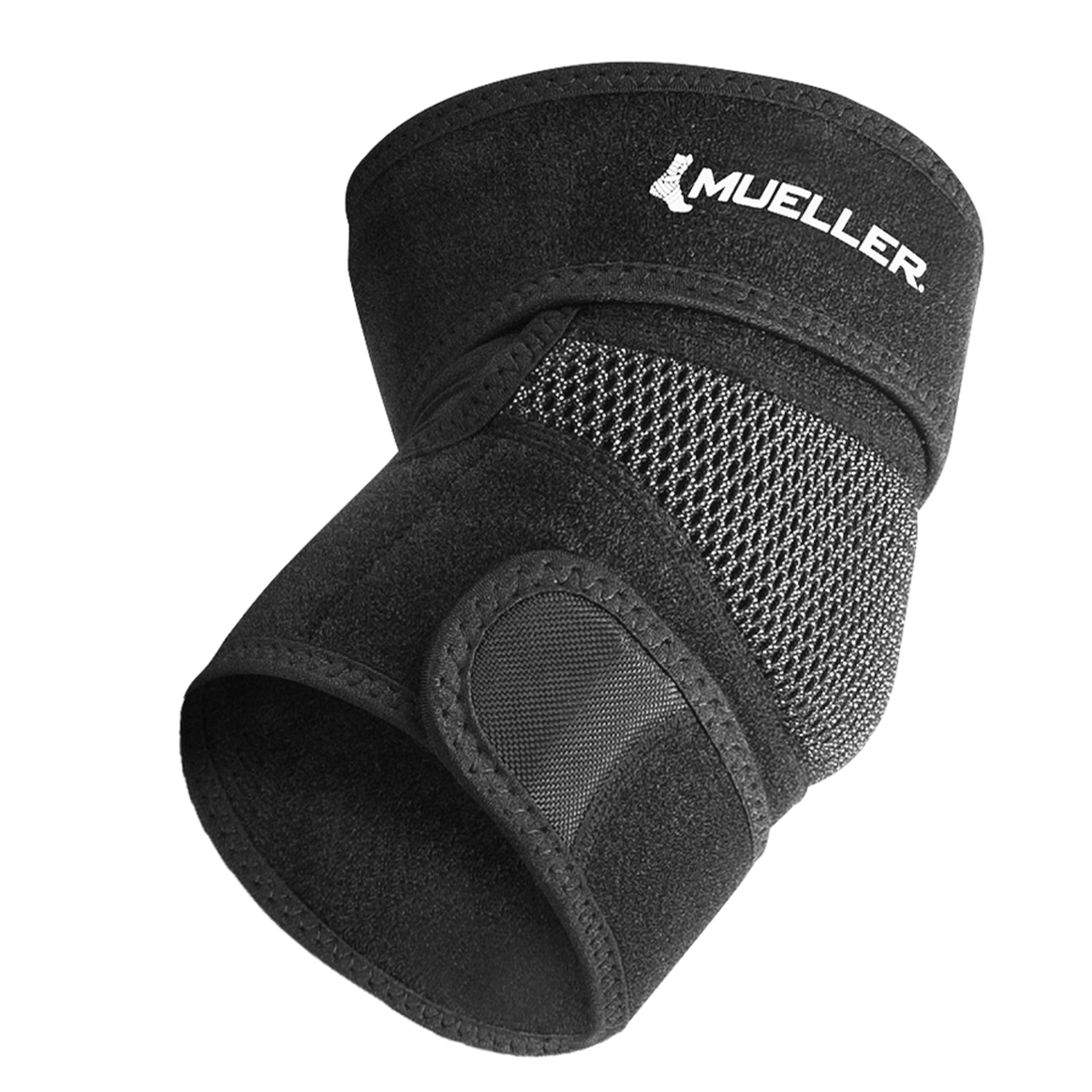 Mueller Adjustable Elbow Support, Black, One Size