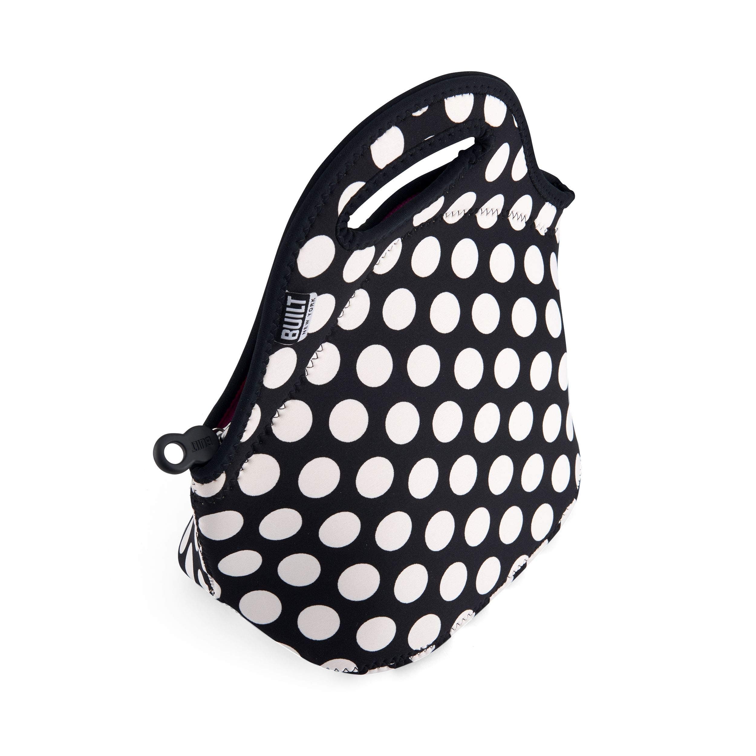 BUILT NY Gourmet Getaway Neoprene Lunch Tote, Big Dot