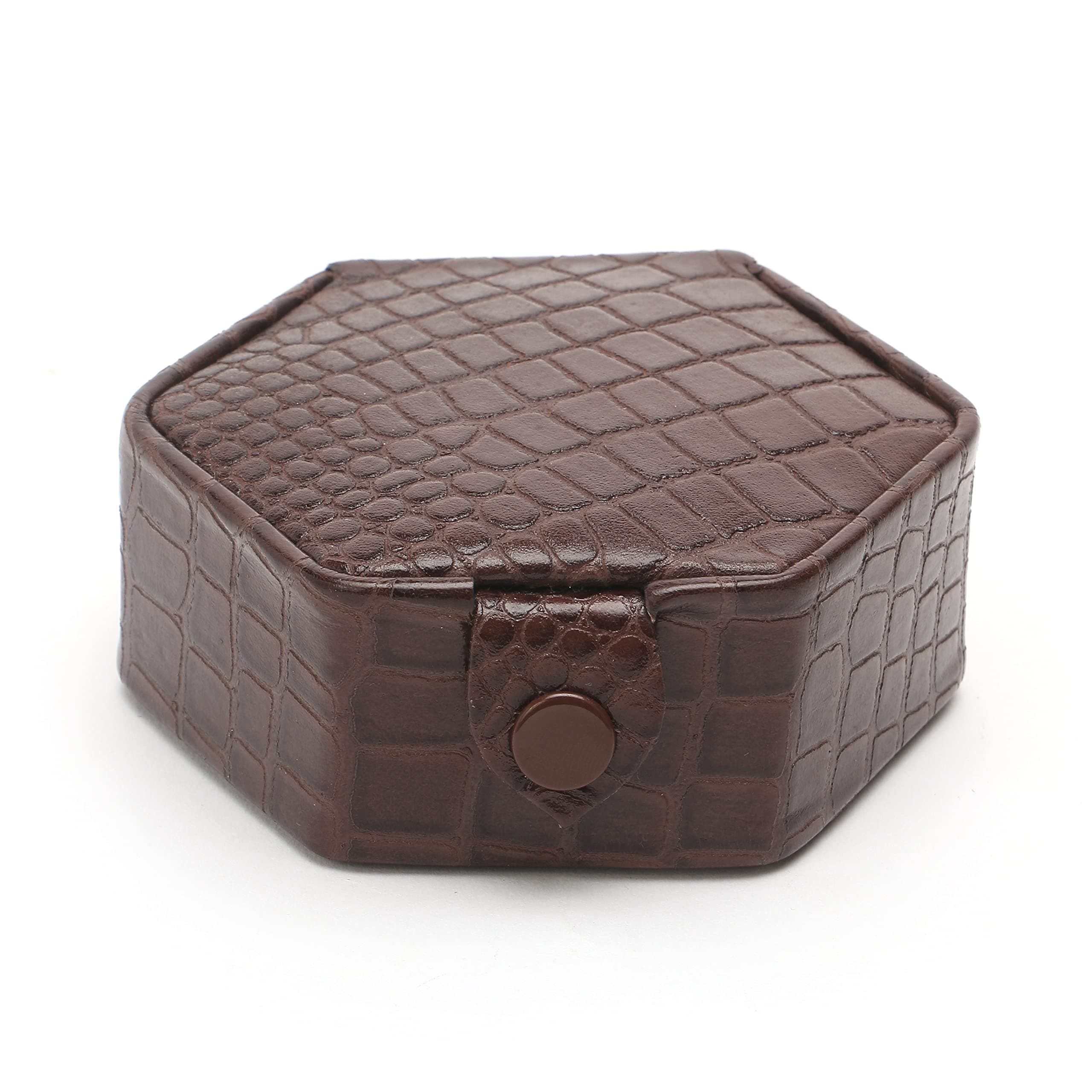 C COMFORT Genuine Leather Multi-Purpose Container For Bangles | Rings |