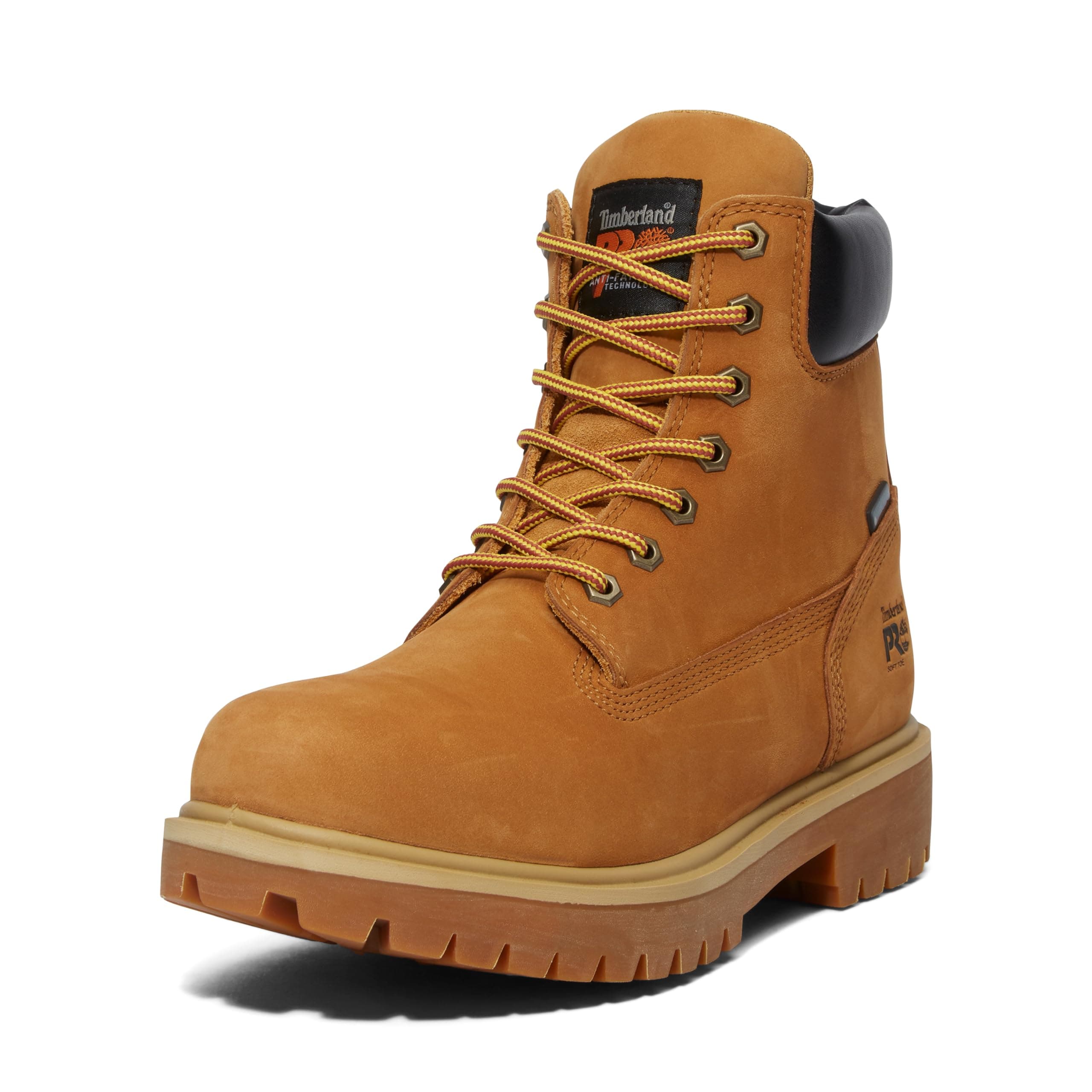 Timberland PRO Men's Direct Attach Six-Inch Soft-Toe Boot, Wheat Nubuck,10 W