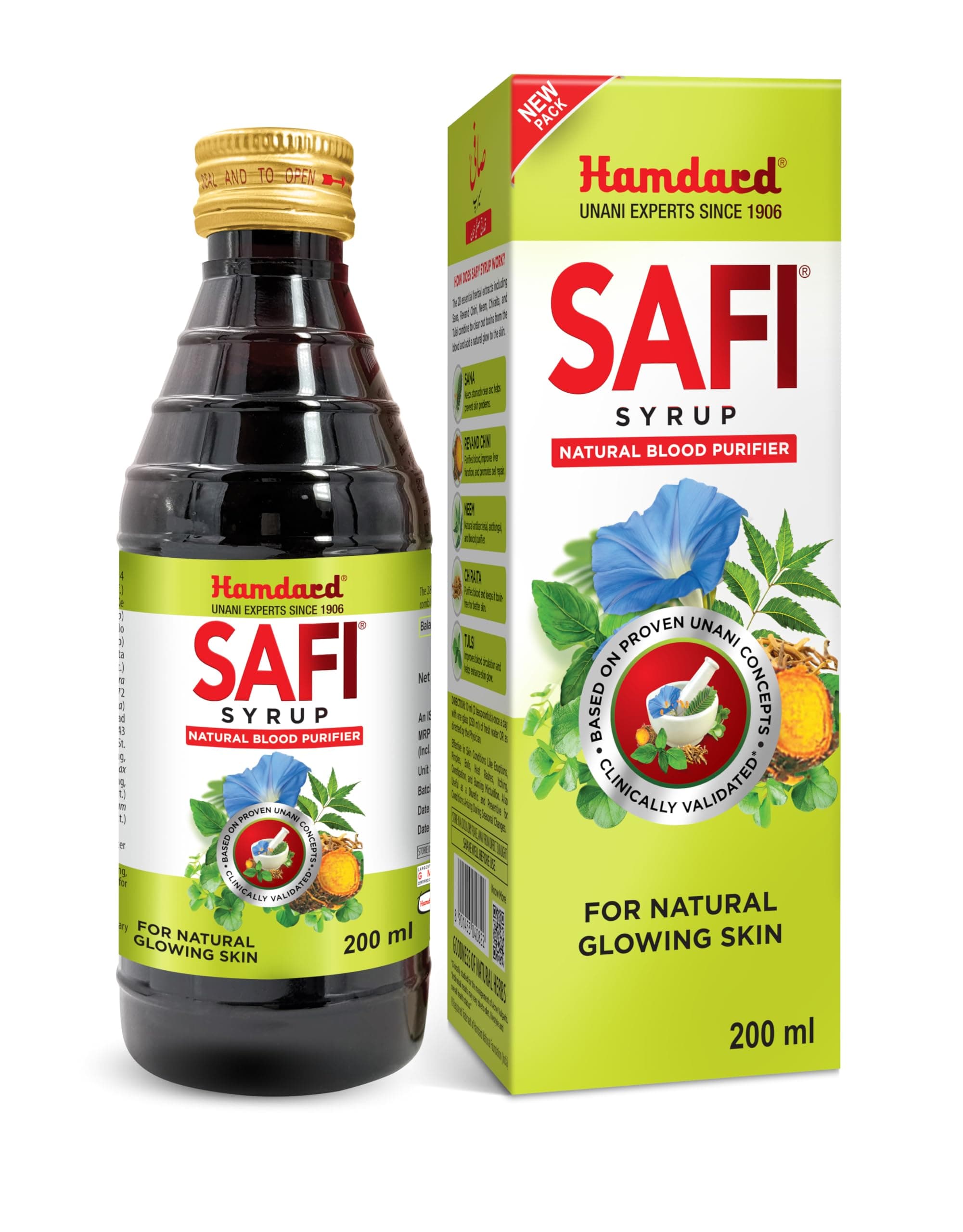 Hamdard Safi Blood Purifier Syrup, 200ml