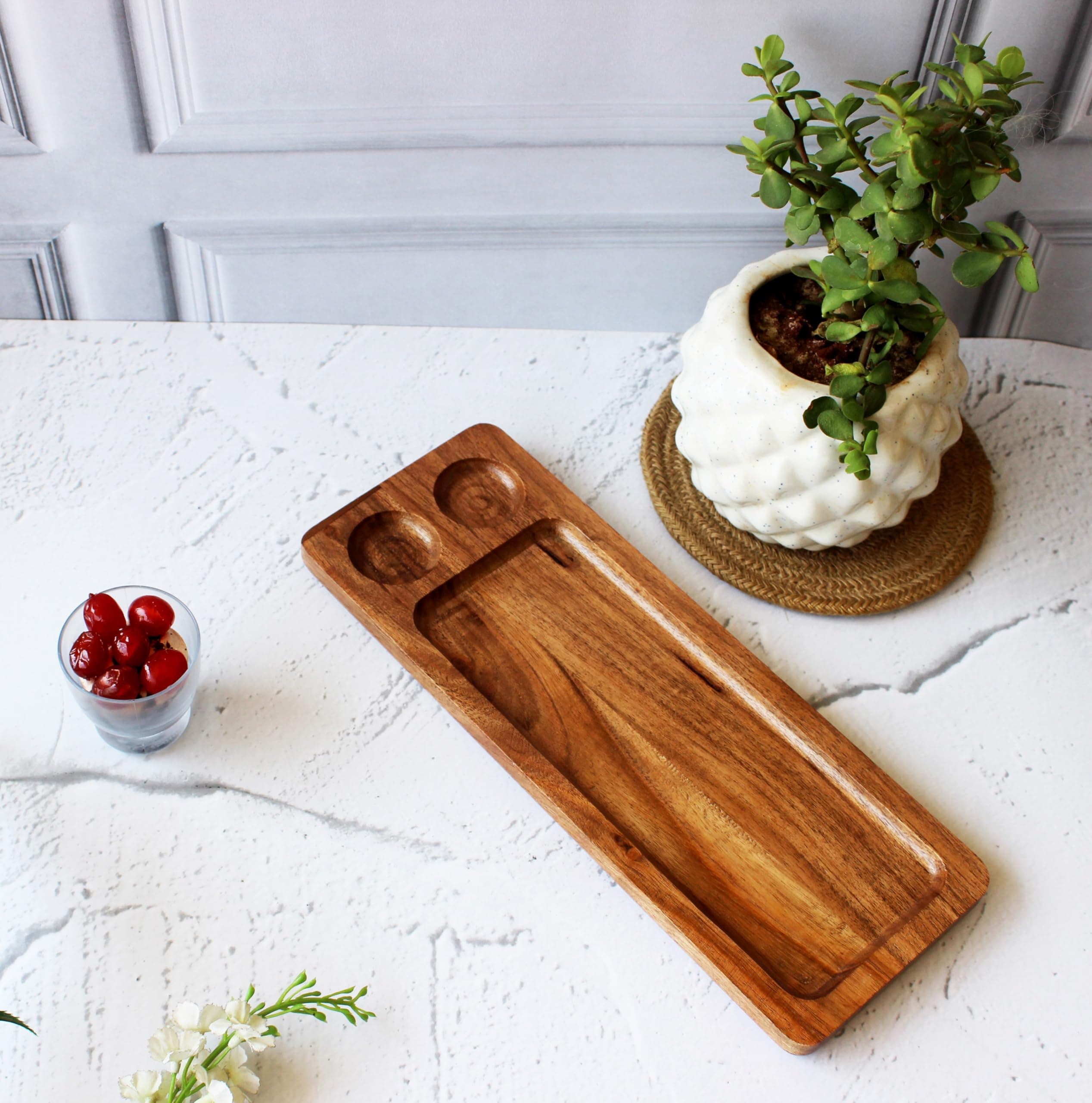 Monstera Hut - Unbreakable Serving Platter, Tray