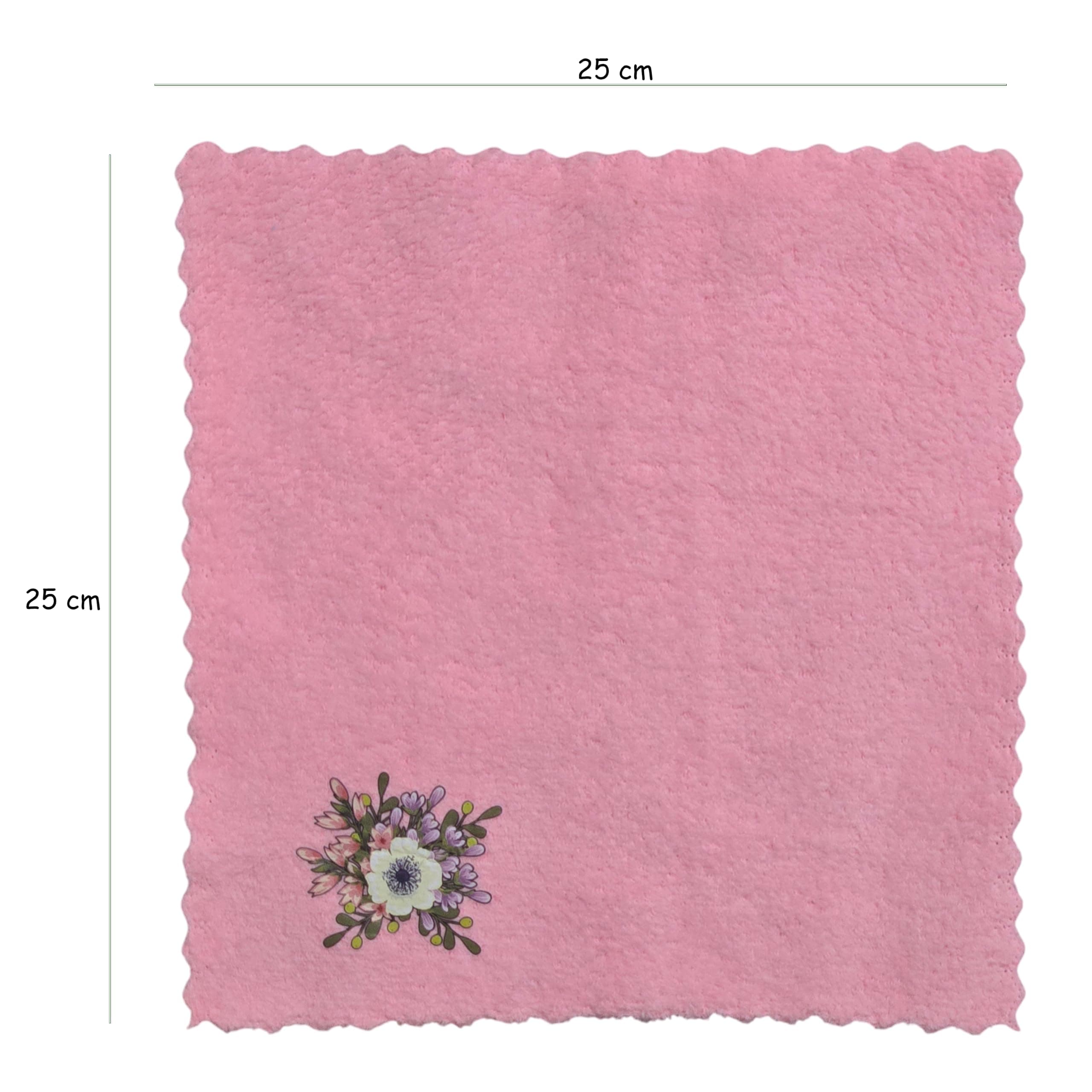 The Shining Homes Face Towel – Set of 12 (25x25 cm, Multicolor) Rumal/Handkerchief/Hanky Set for Women, Kids and Newborn Babies | Ultra-Soft, Quick Dry, Absorbent | Small Towel for Hand & Face Wash