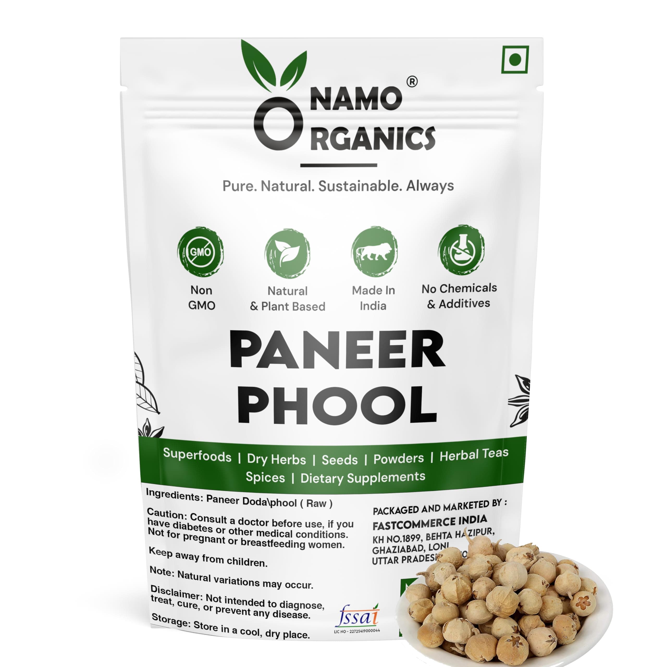 Namo - PANEER DODI PHOOL - Paneer doda For Diabetes - 800 Gm