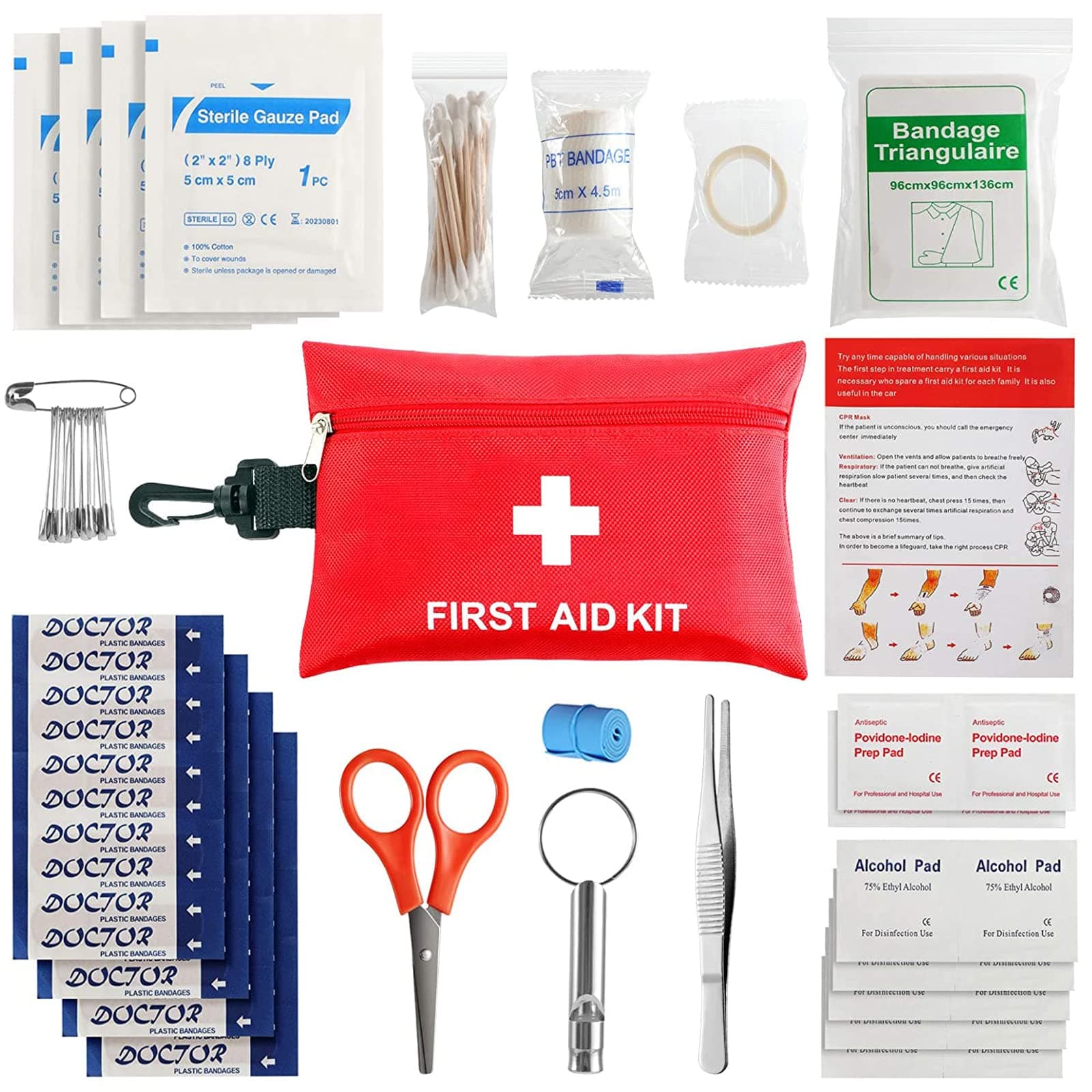 First Aid Kit Designed for Family Emergency Care (Style one)
