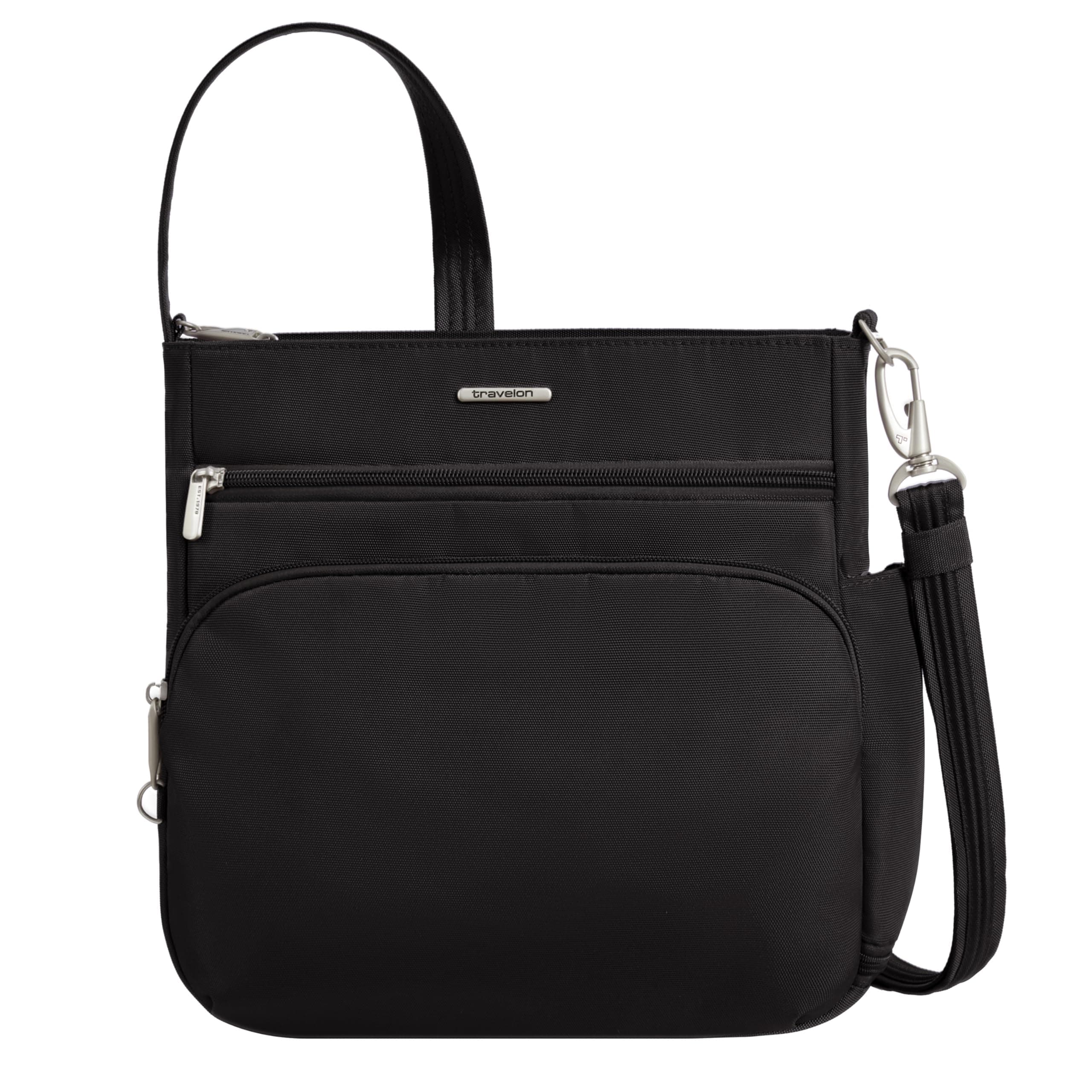 Travelon Anti-theft Classic N/S Crossbody, Black