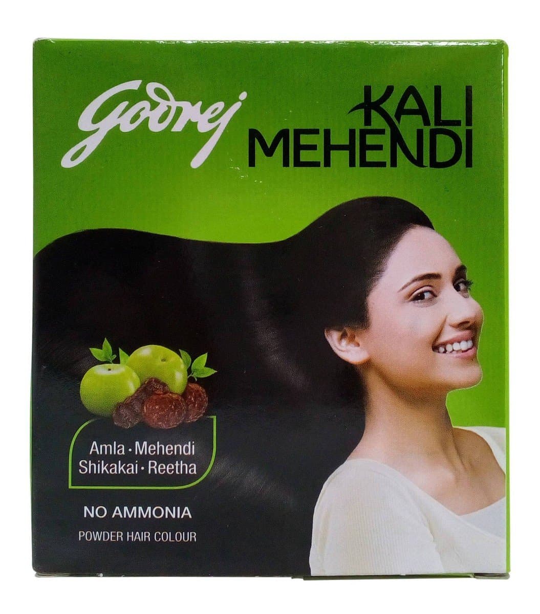 Godrej Hair Colour - Kali Mehendi, 18g Carton