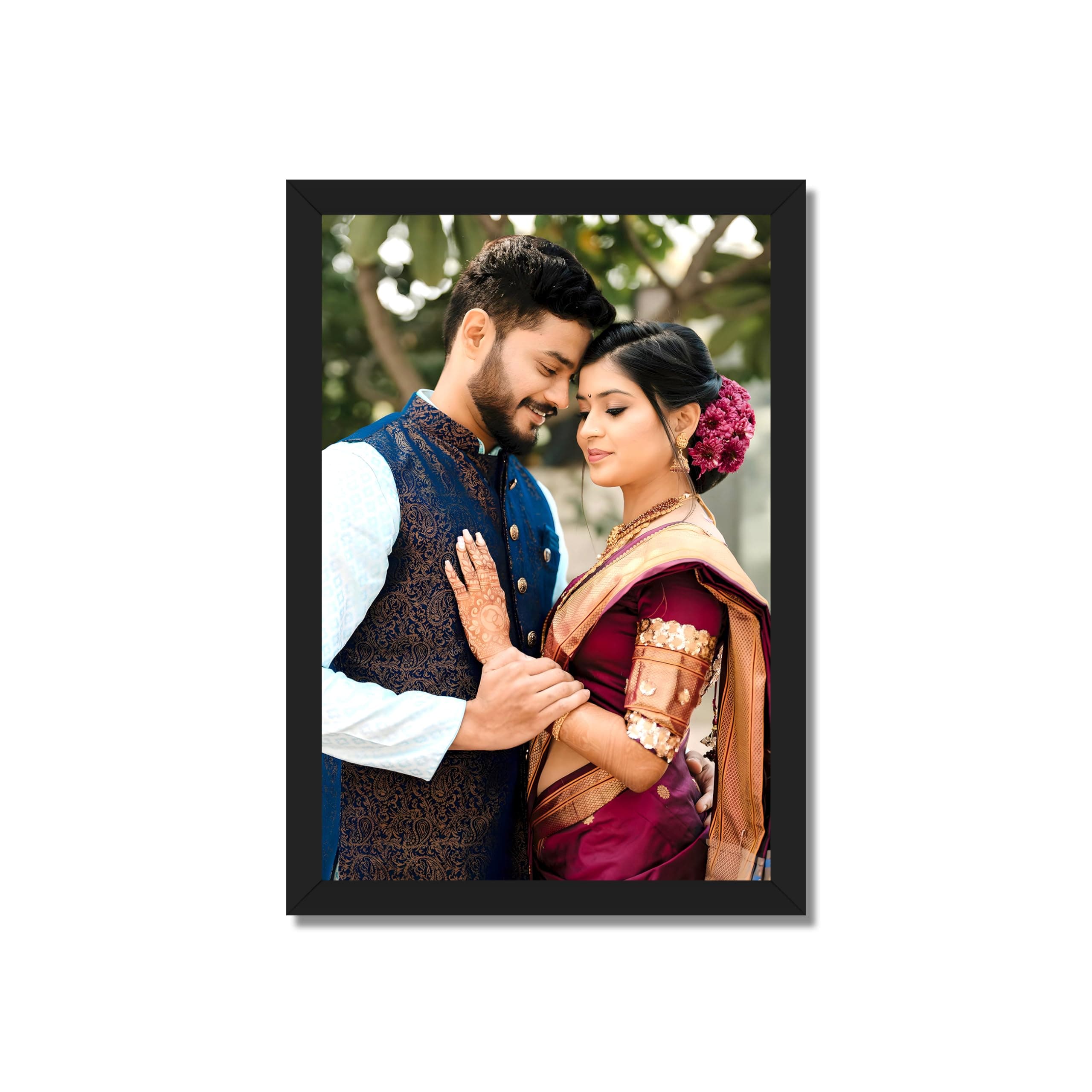 Customized Photo Frame | Single Photo Upload | Personalized Home Decor Gift for Men & Women | A4 & A3 Large Size Frames